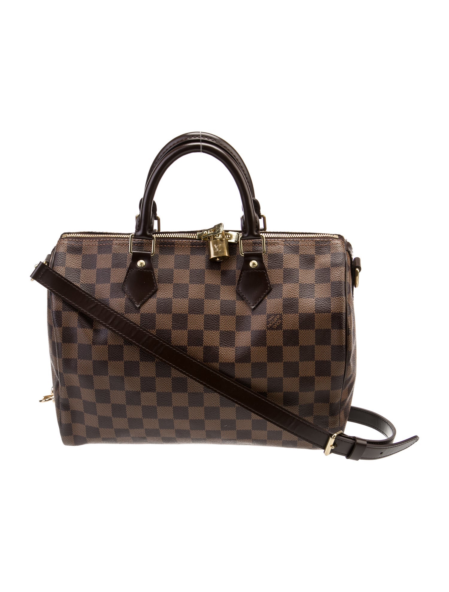 Louis Vuitton Damier Ebene Speedy Bandouliere 30