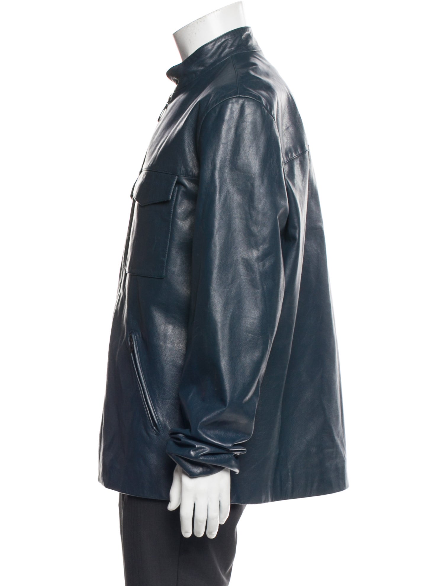 Louis Vuitton Vintage Late 1990's - Early 2000's Moto Jacket