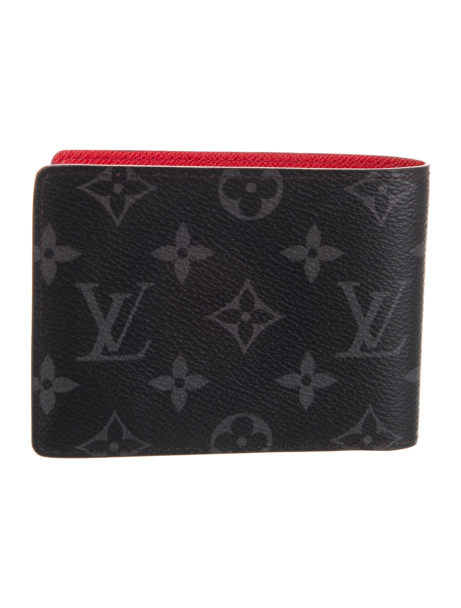 Louis Vuitton Monogram Eclipse Coated Canvas Multiple Wallet