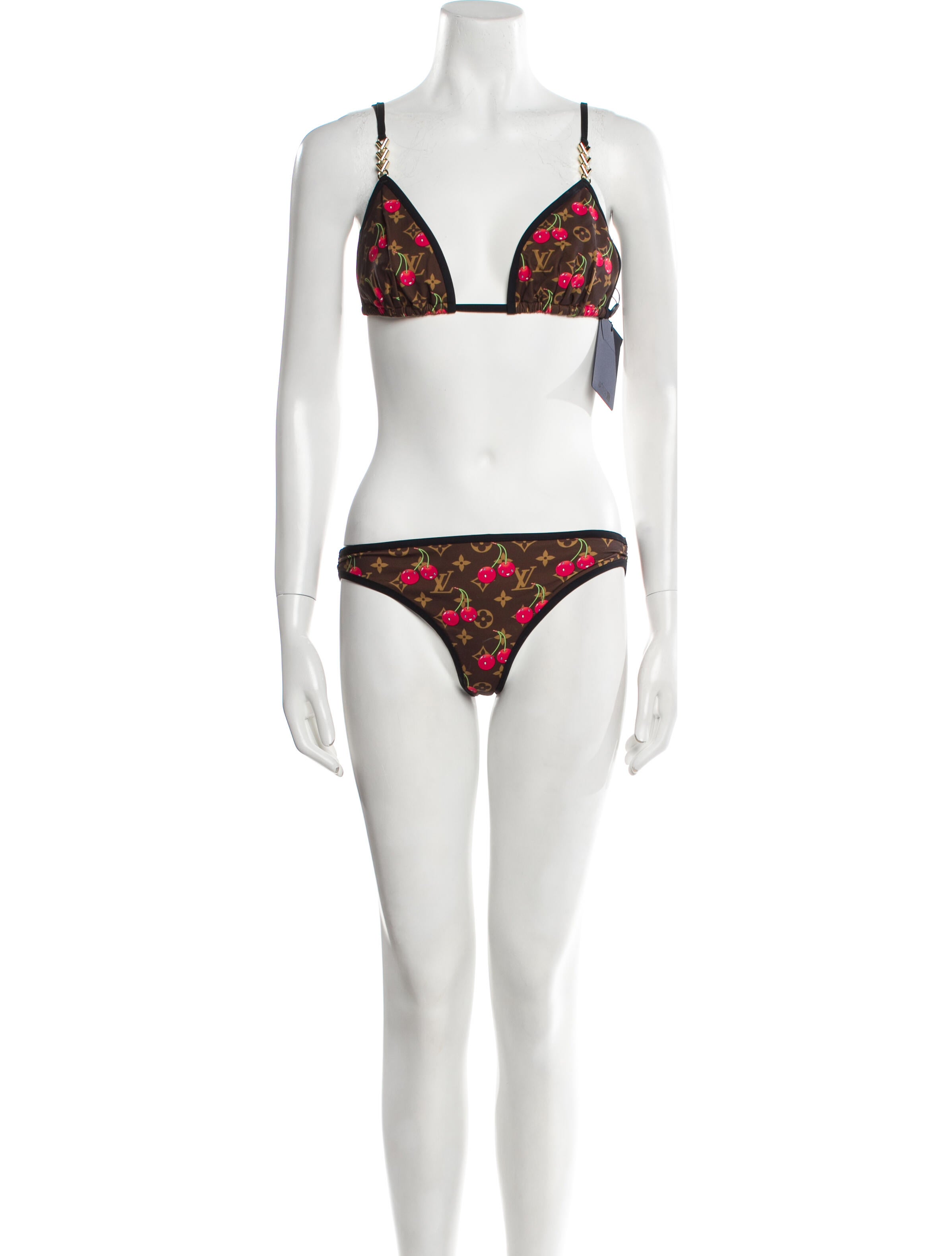 Louis Vuitton 2025 x Takeshi Murakami Cherry Bikini w/ Tags