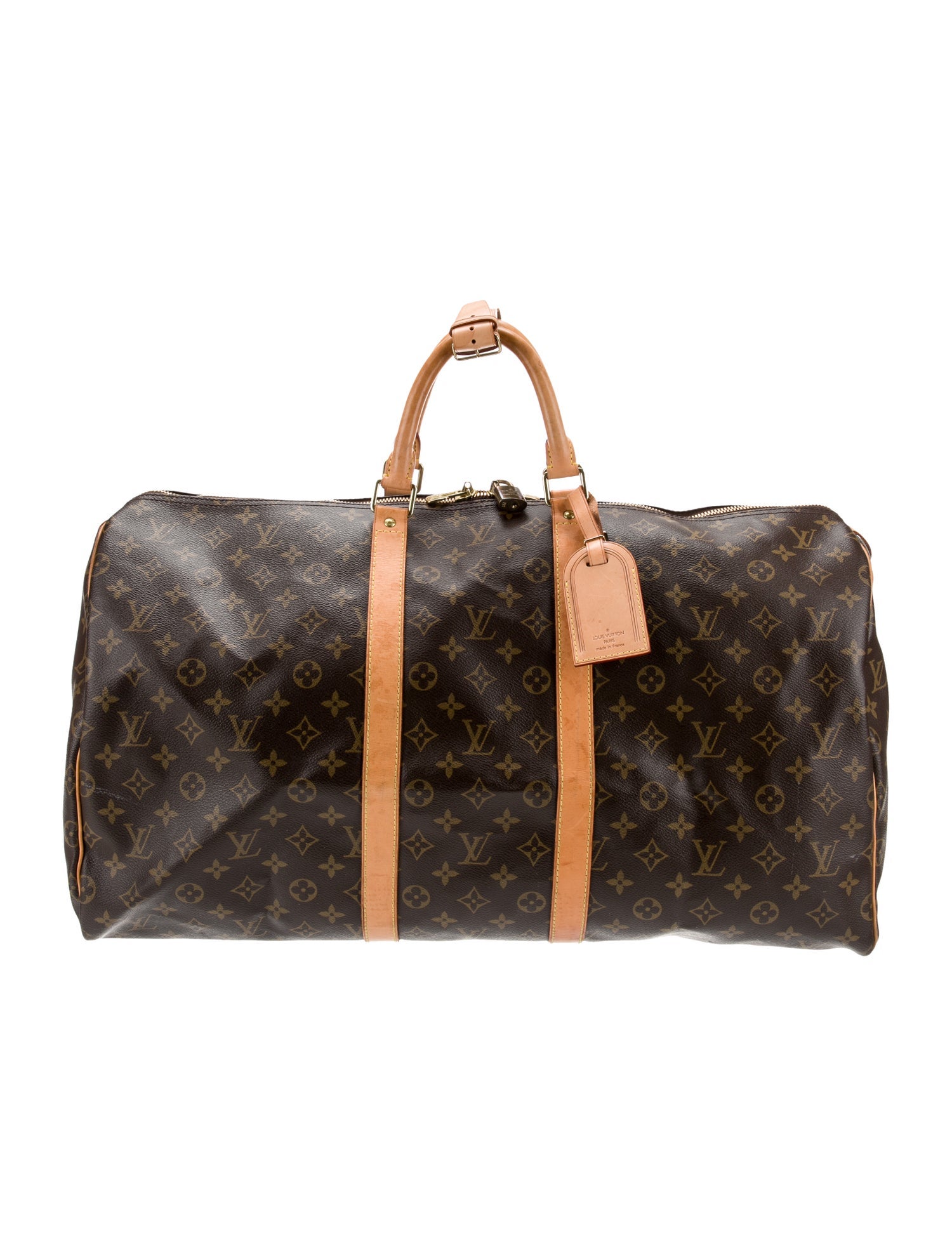 Louis Vuitton LV Monogram Keepall 55 Vintage