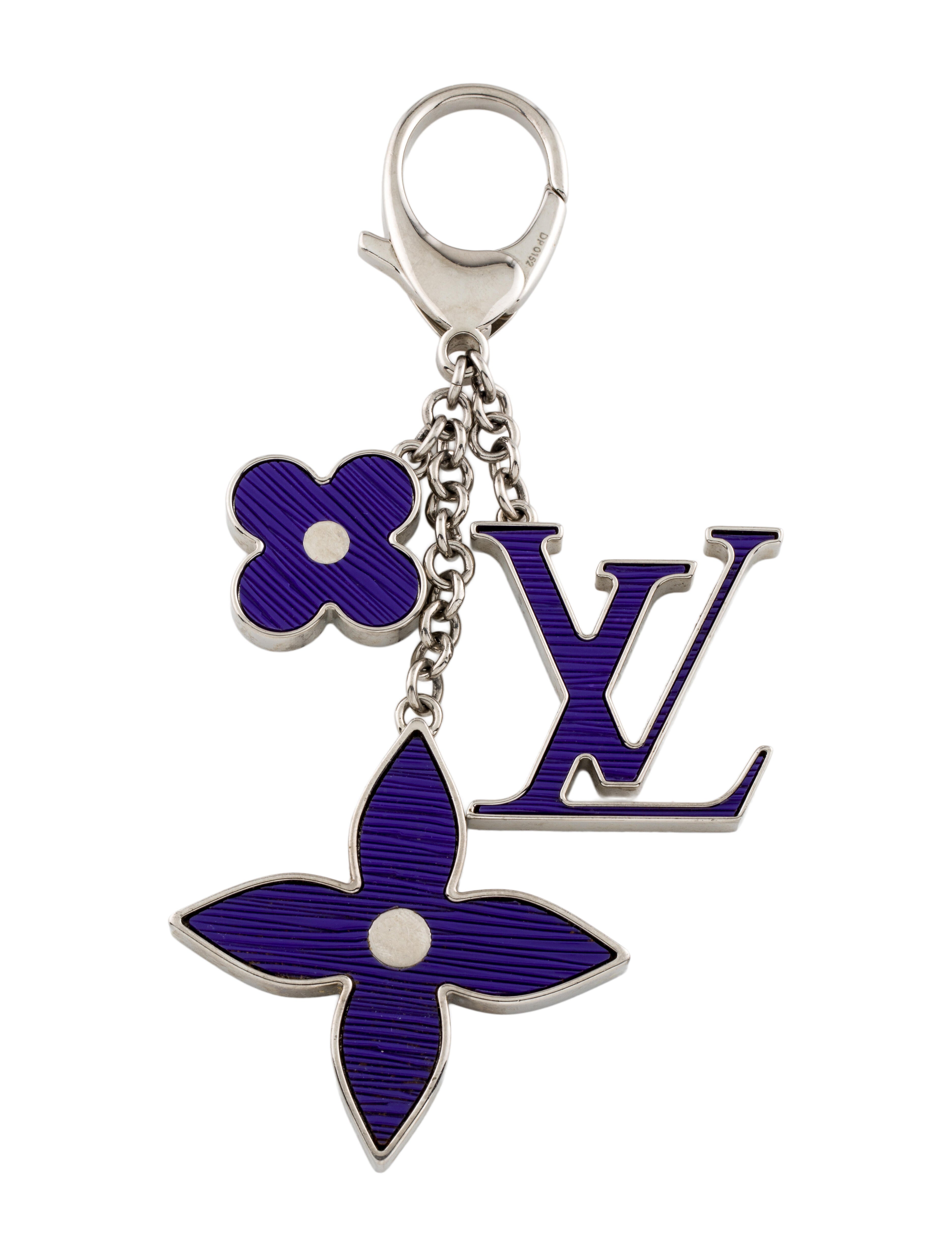 Louis Vuitton Fleur D'Epi Key Holder & Bag Charm