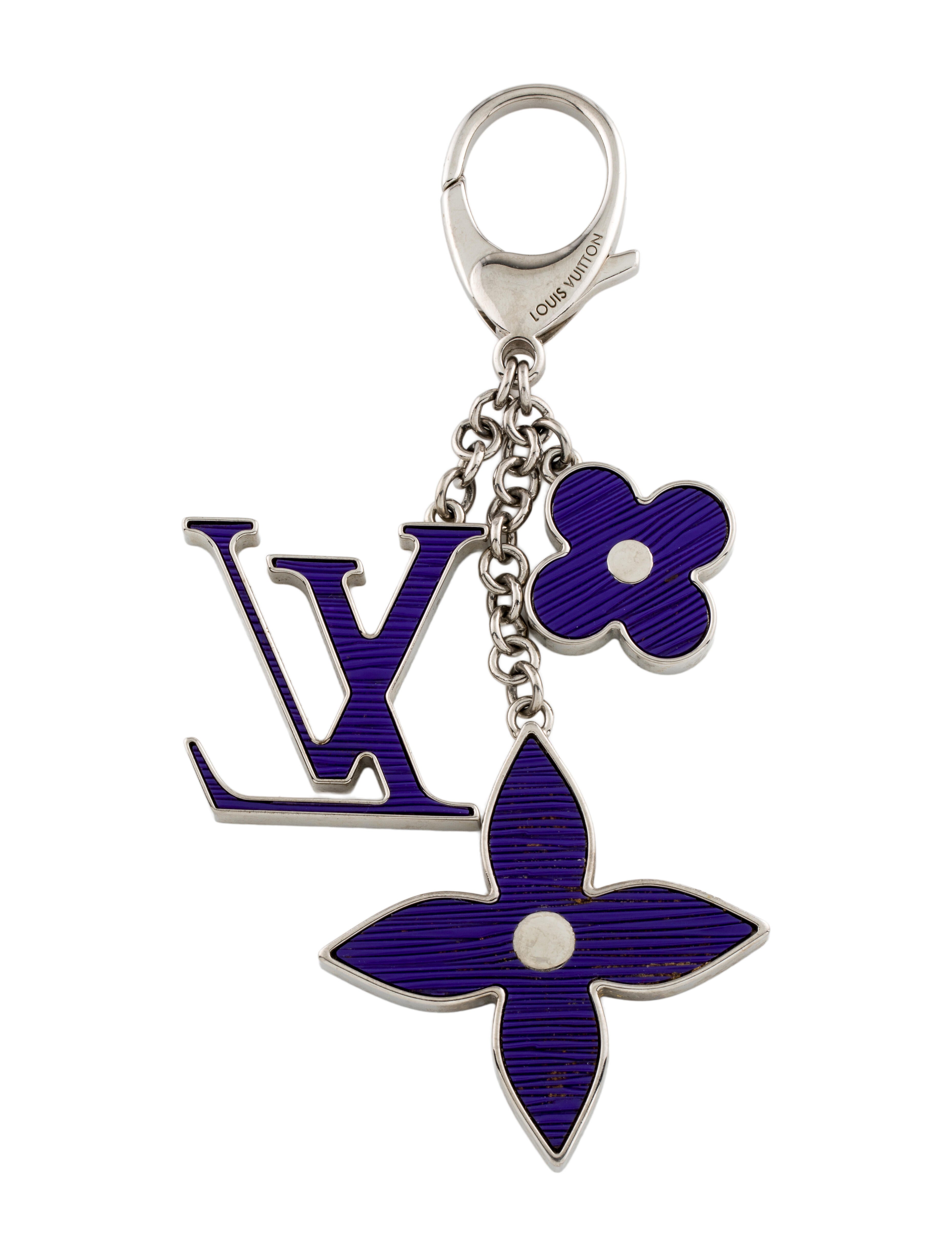 Louis Vuitton Fleur D'Epi Key Holder & Bag Charm