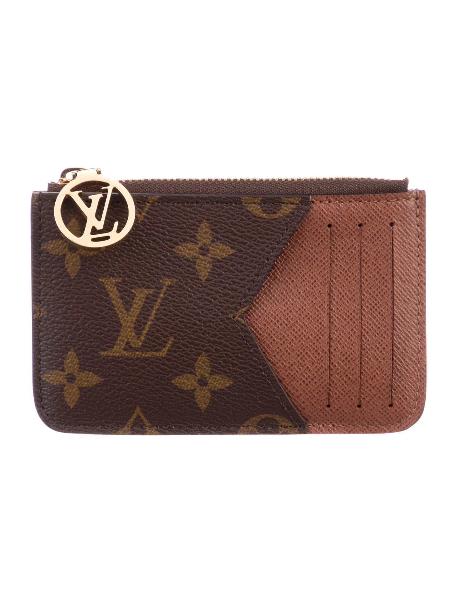 Louis Vuitton LV Monogram Coated Canvas Card Holder