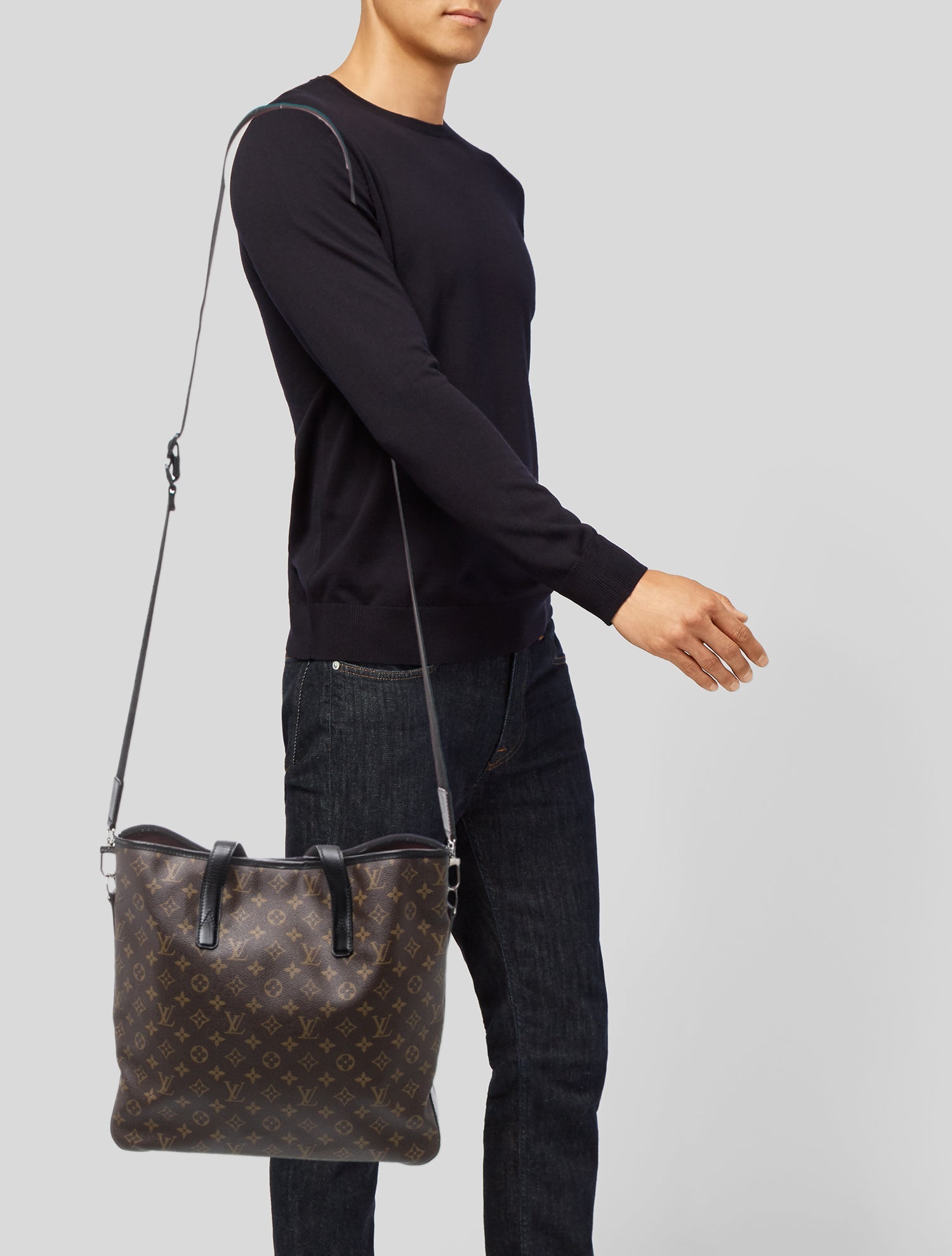 Louis Vuitton LV Monogram Macassar Davis Tote