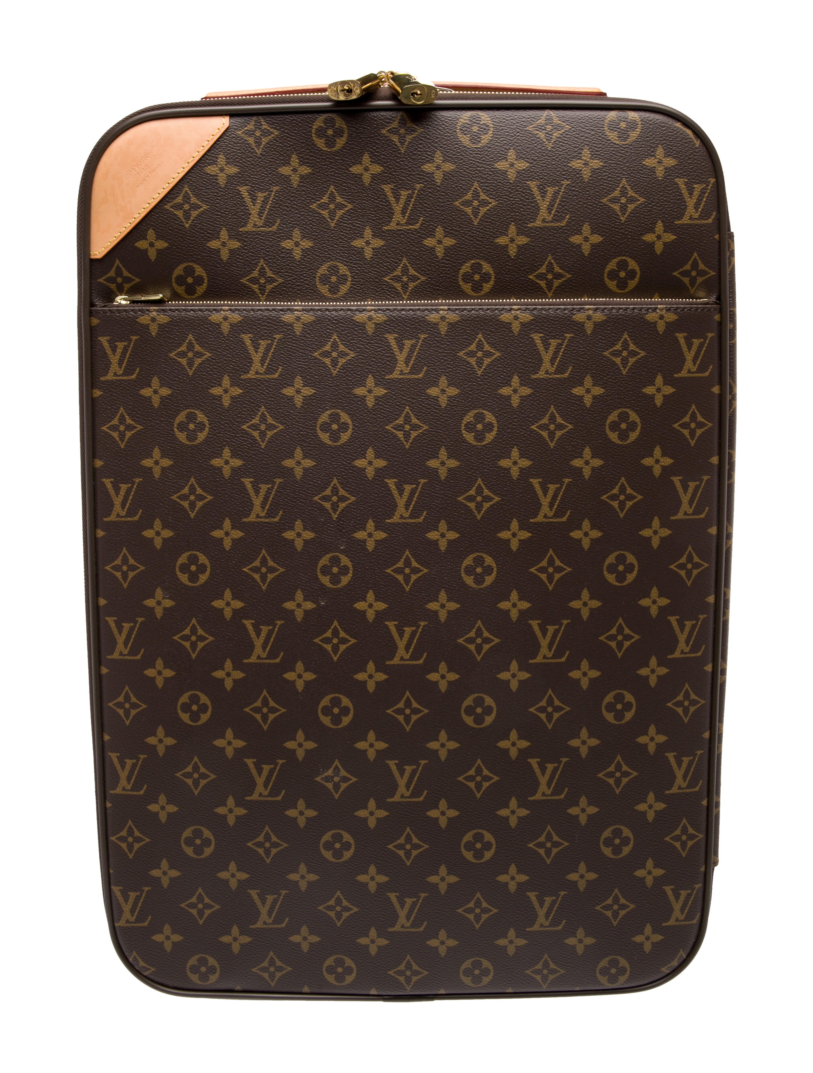 Louis Vuitton Coated Canvas Monogram Pegase 55