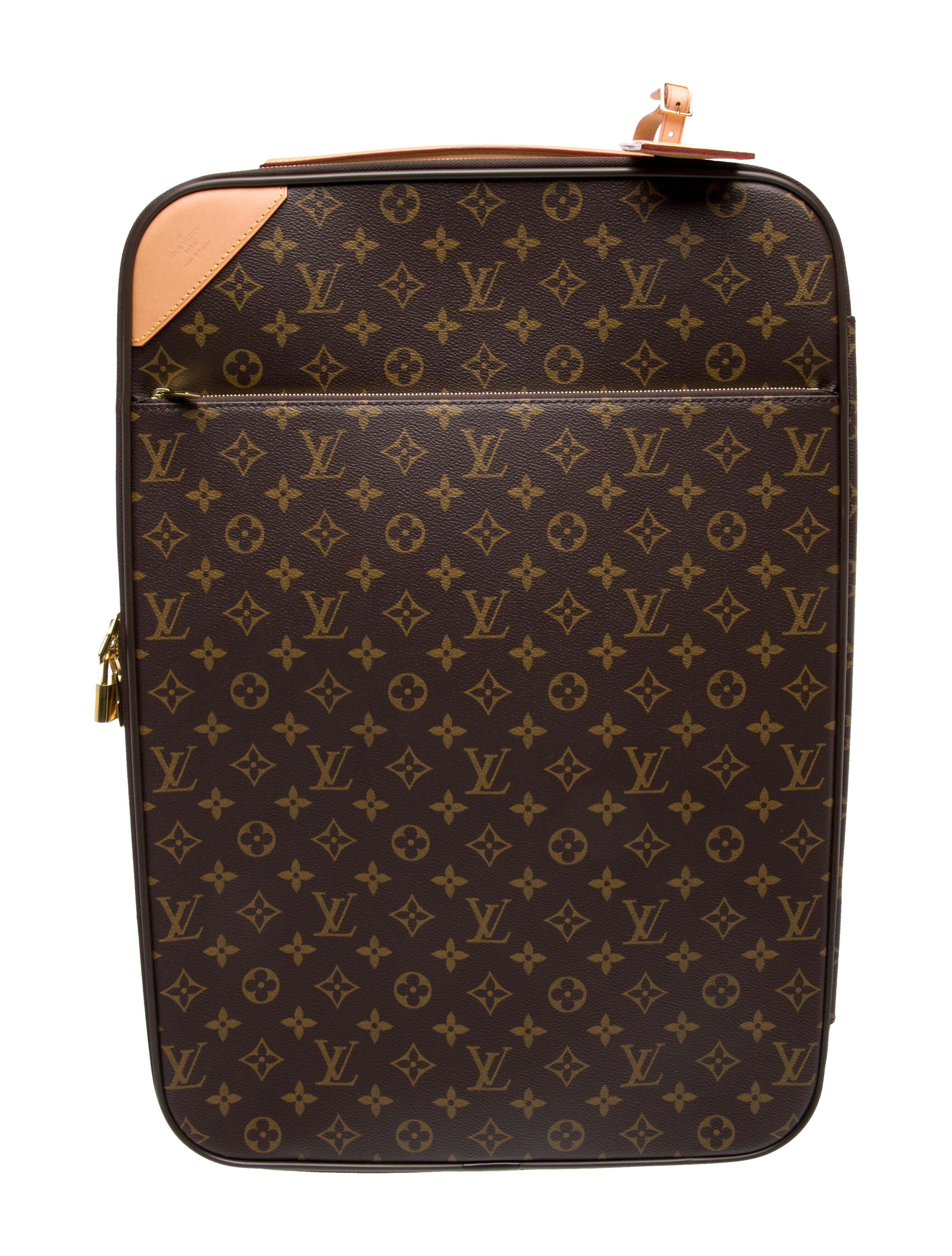 Louis Vuitton Coated Canvas Monogram Pegase 55