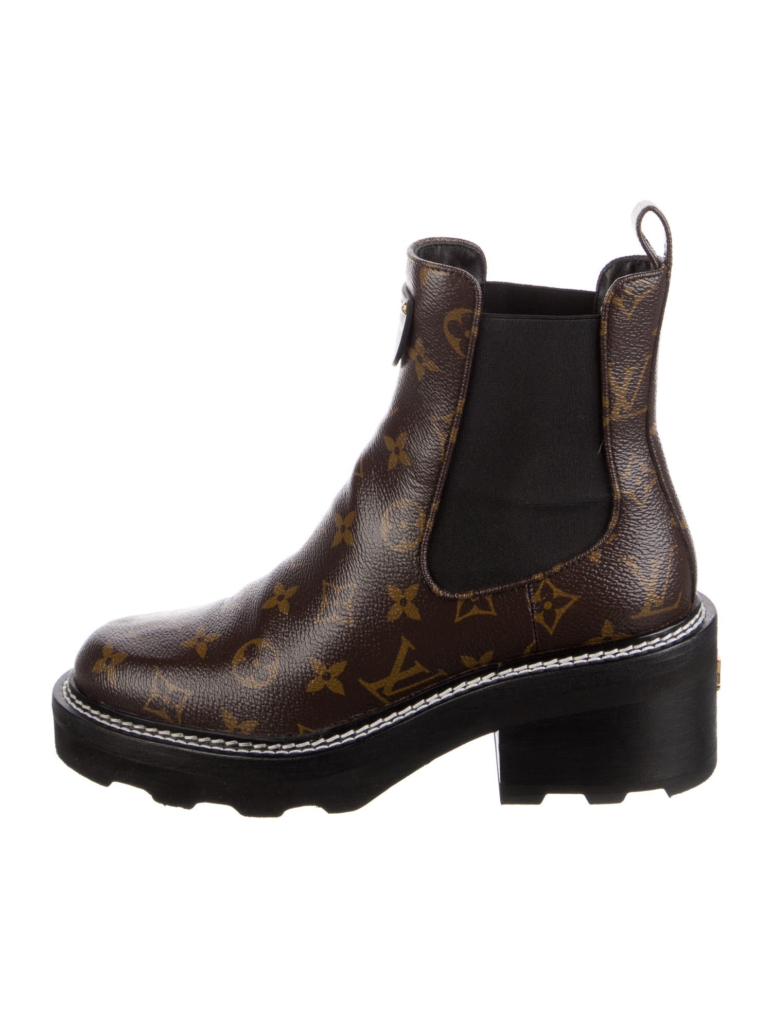 Louis Vuitton LV Monogram Chelsea Boots