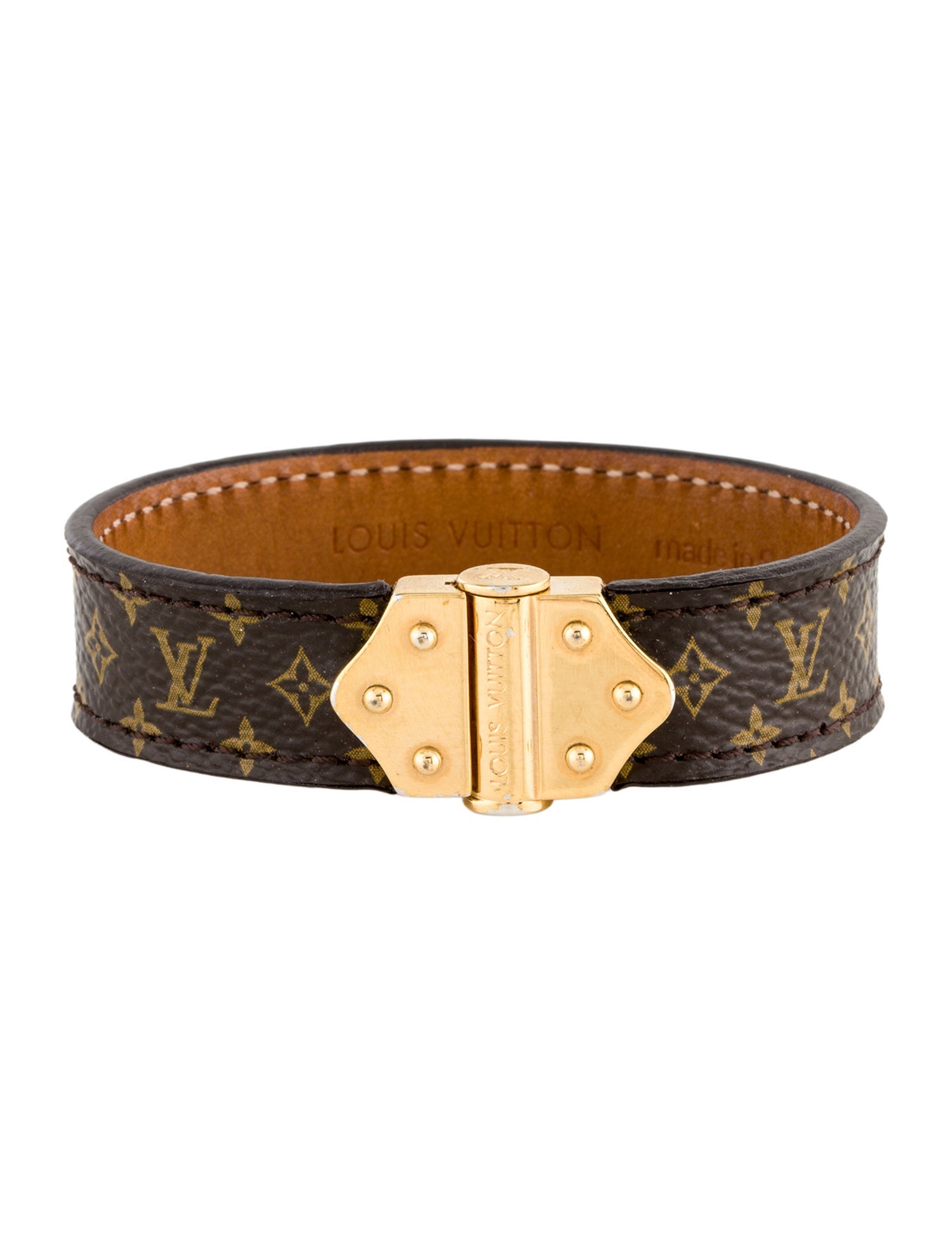 Louis Vuitton Nano Monogram Wrap Bracelet