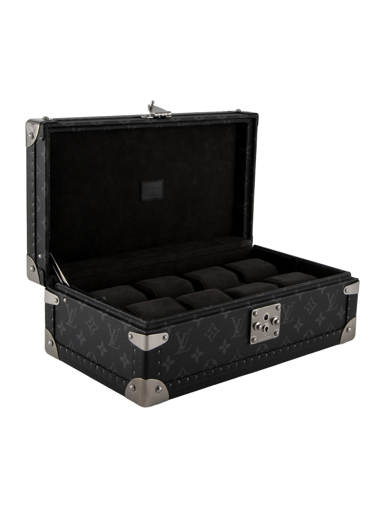 Louis Vuitton Monogram Eclipse Coffret 8 Montres