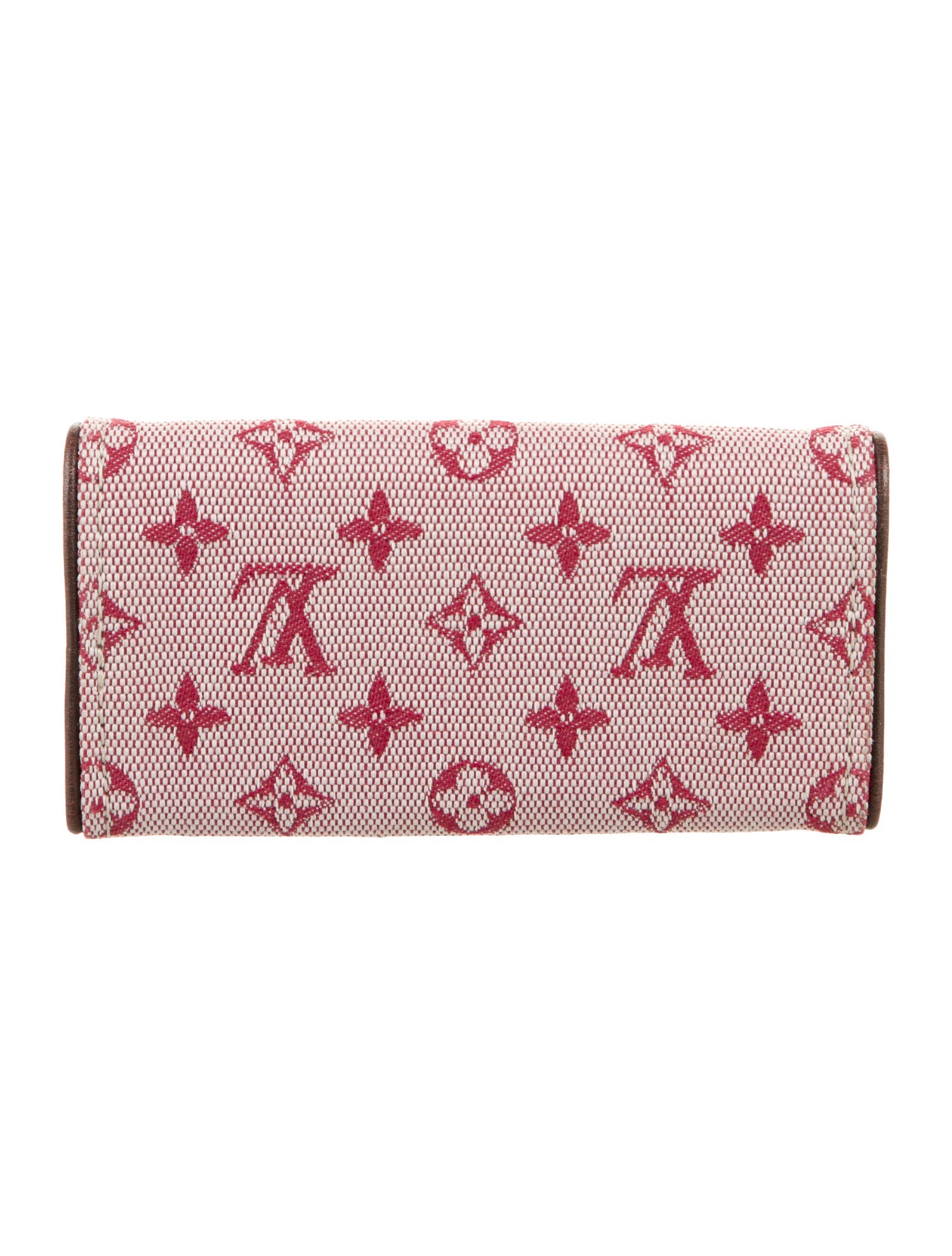 Louis Vuitton Monogram Mini Lin 4 Ring Key Holder