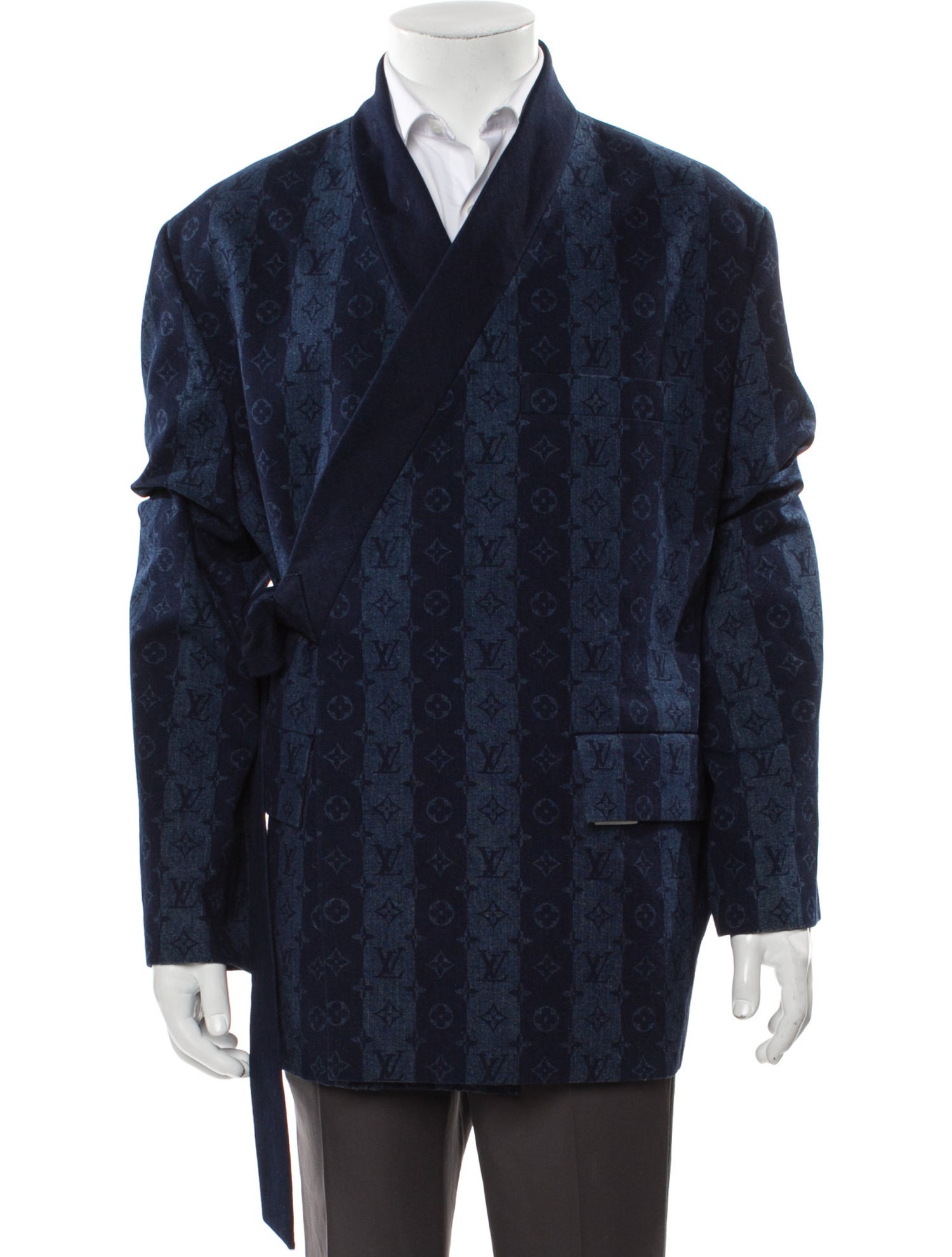Louis Vuitton 2022 LV Monogram Overcoat