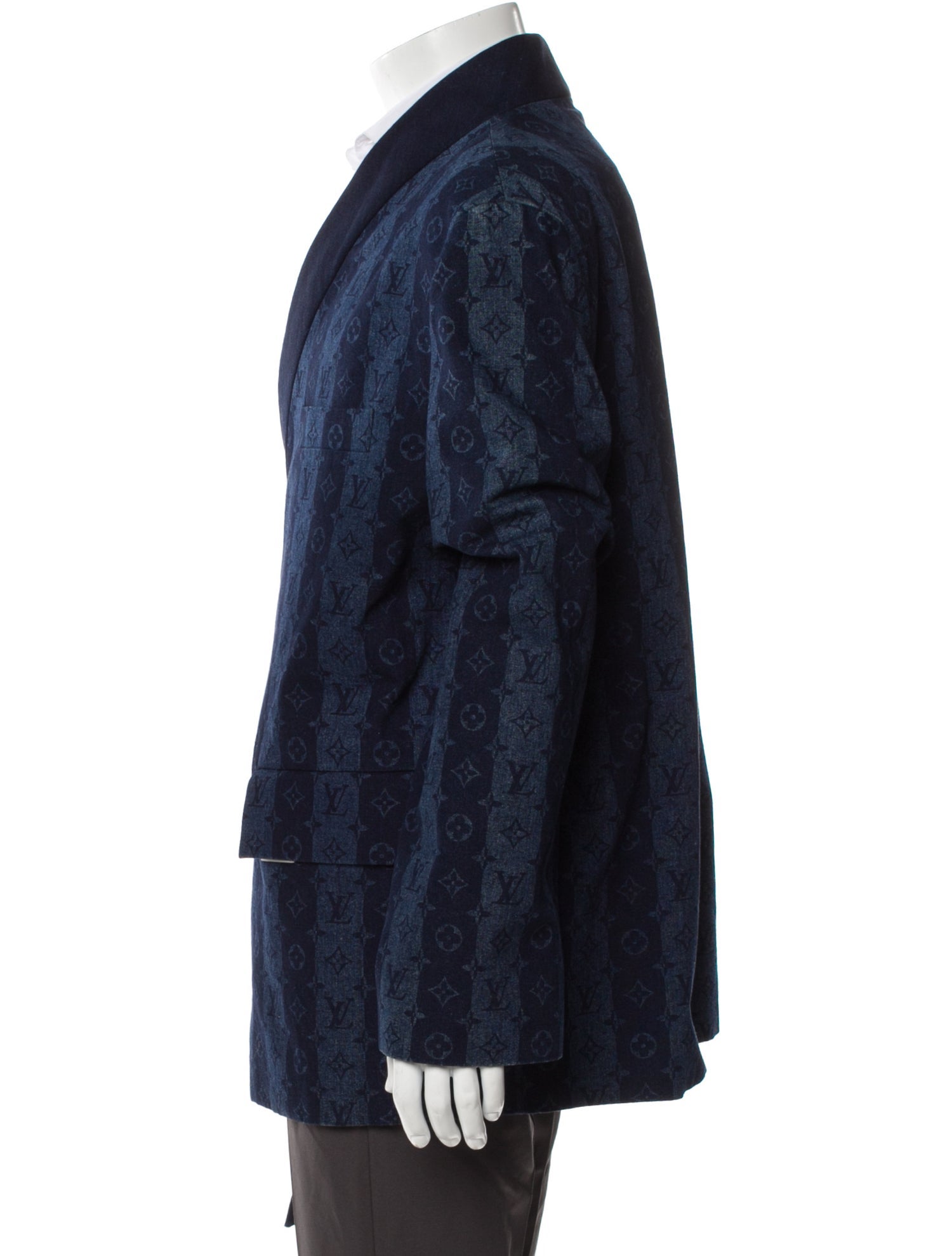 Louis Vuitton 2022 LV Monogram Overcoat