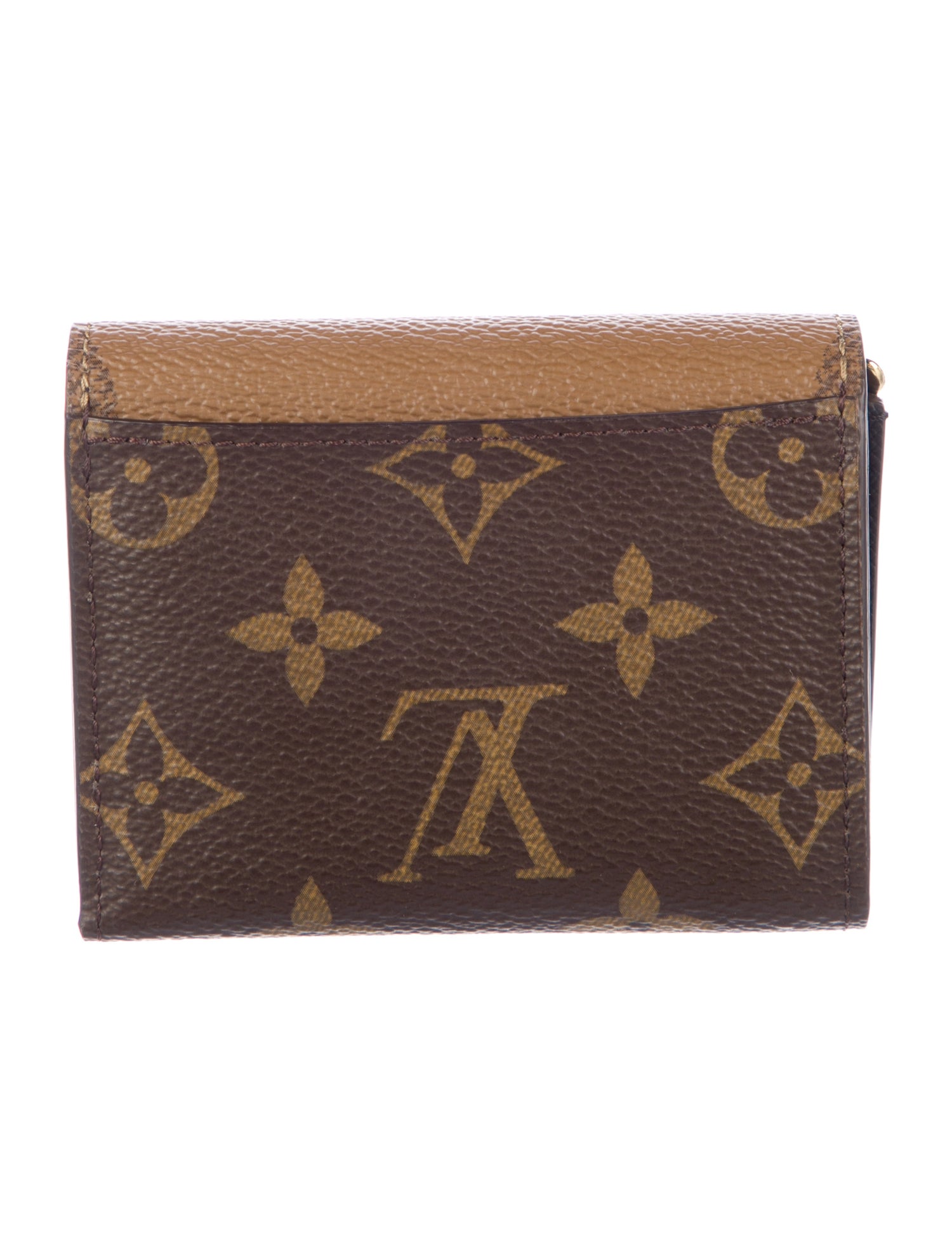 Louis Vuitton LV Monogram Coated Canvas Zoé Wallet