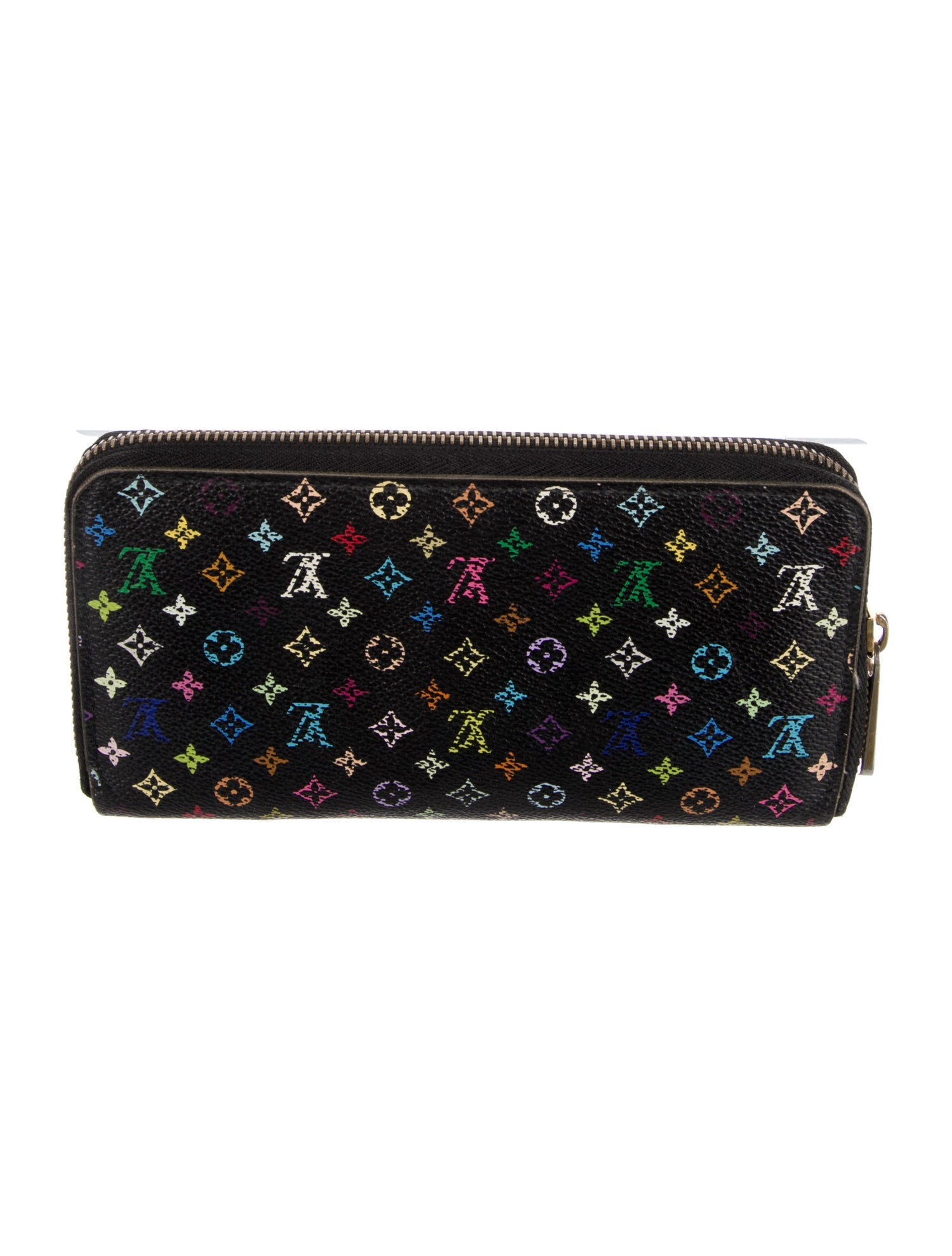 Louis Vuitton 2007 Multicolore Monogram Pattern Zippy Wallet
