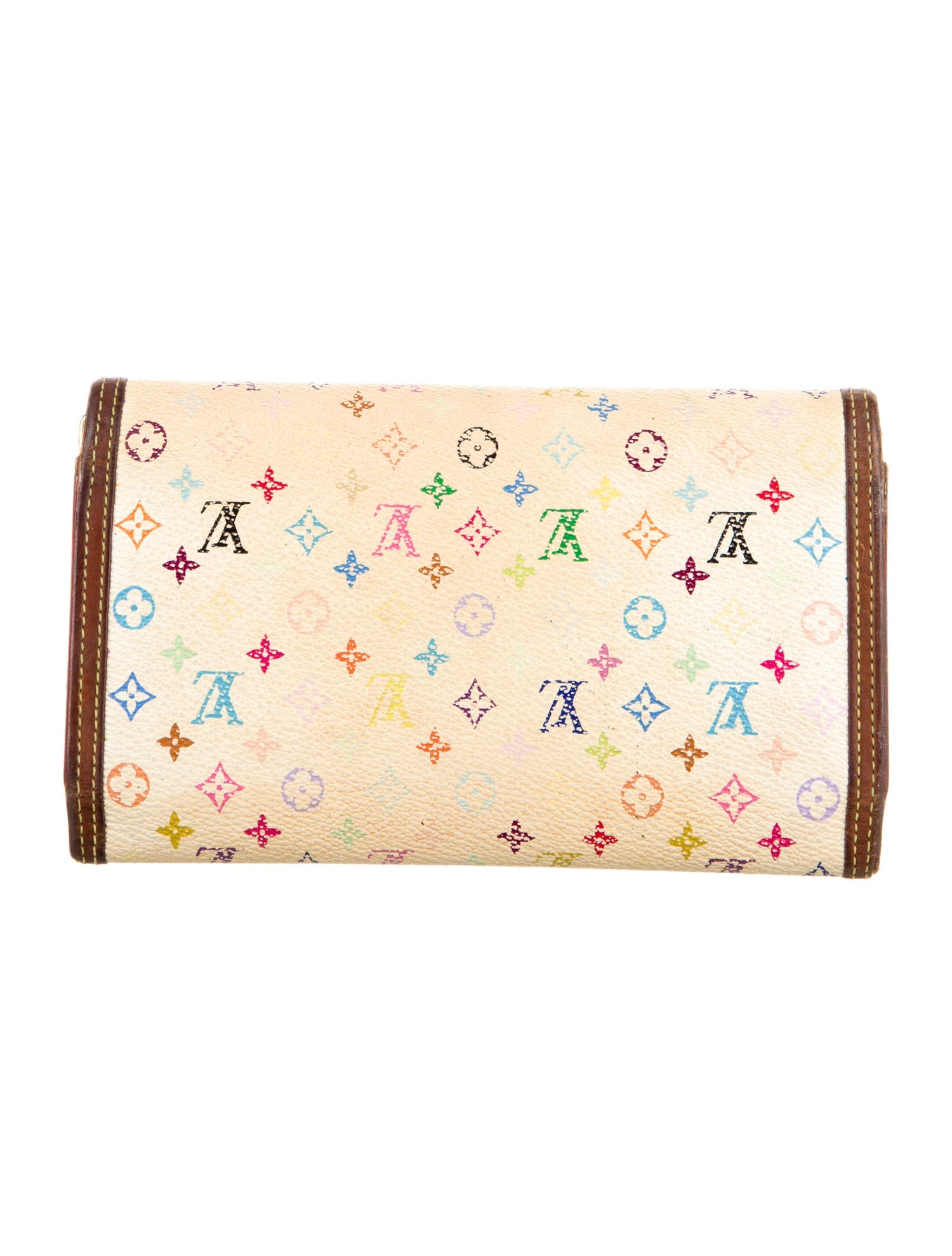 Louis Vuitton Multicolore Monogram Pattern Coated Canvas Continental Wallet