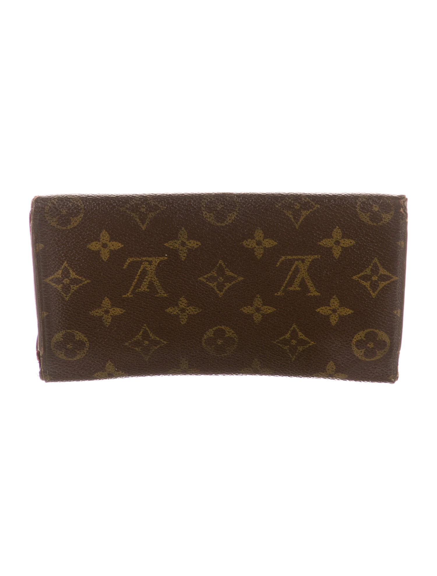 Louis Vuitton LV Monogram Coated Canvas International Wallet