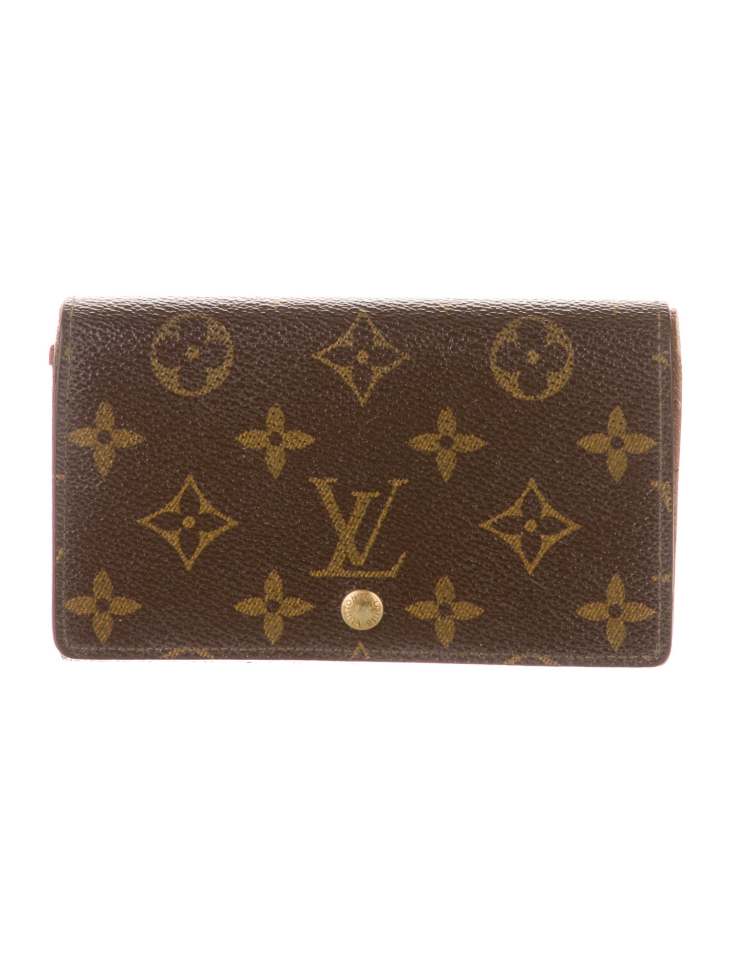 Louis Vuitton LV Monogram Coated Canvas Wallet