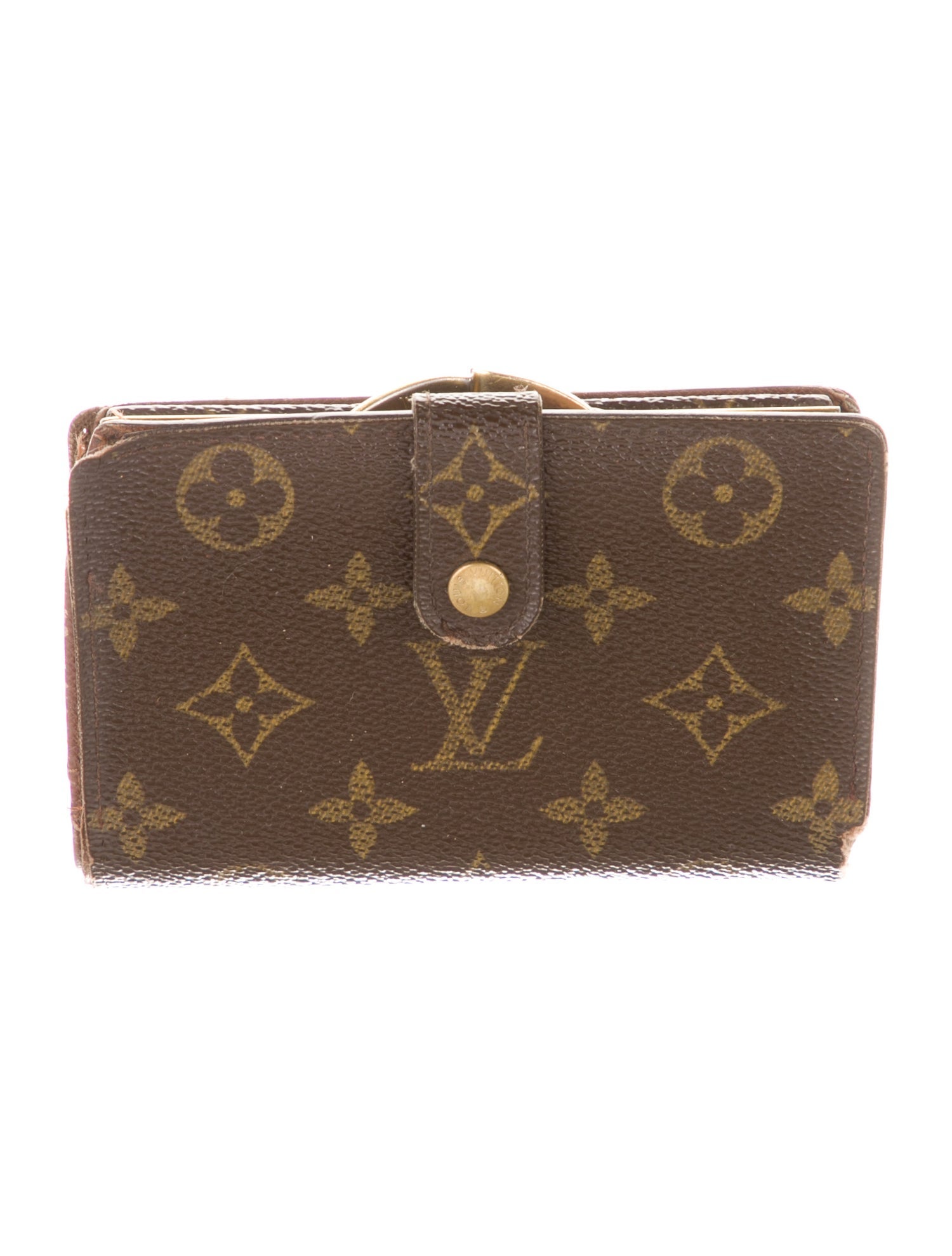 Louis Vuitton LV Monogram Coated Canvas Viennois Wallet