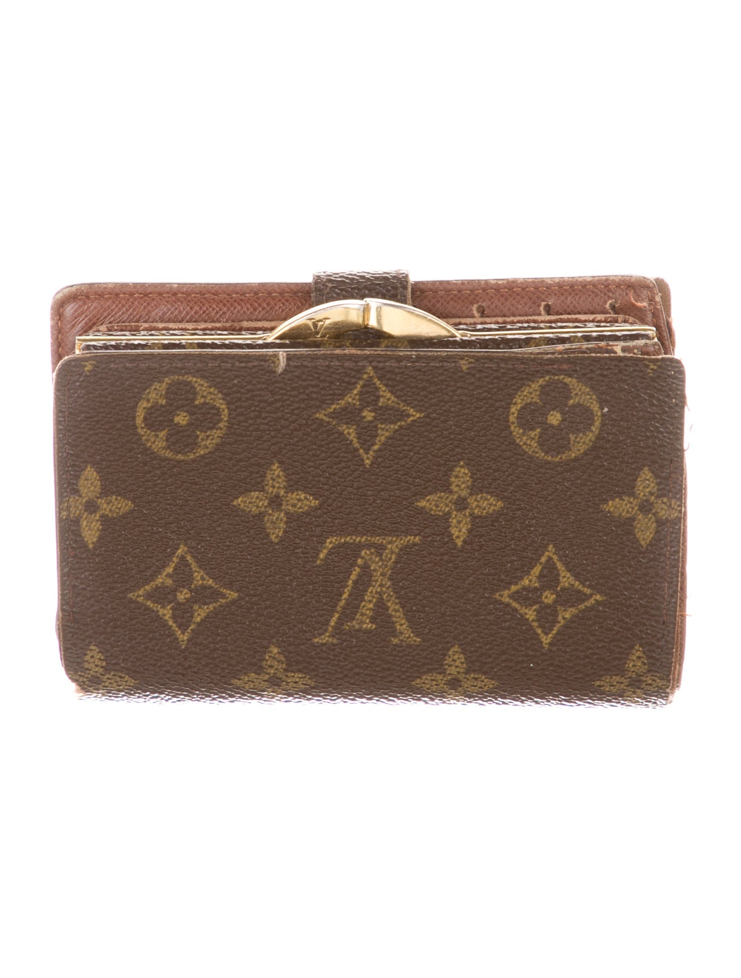 Louis Vuitton LV Monogram Coated Canvas Viennois Wallet