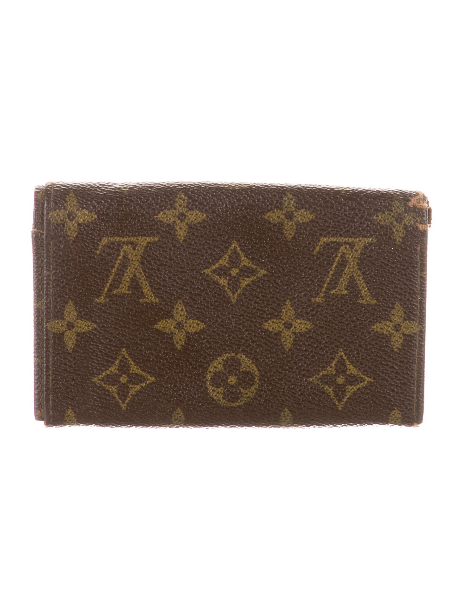 Louis Vuitton LV Monogram Coated Canvas Wallet