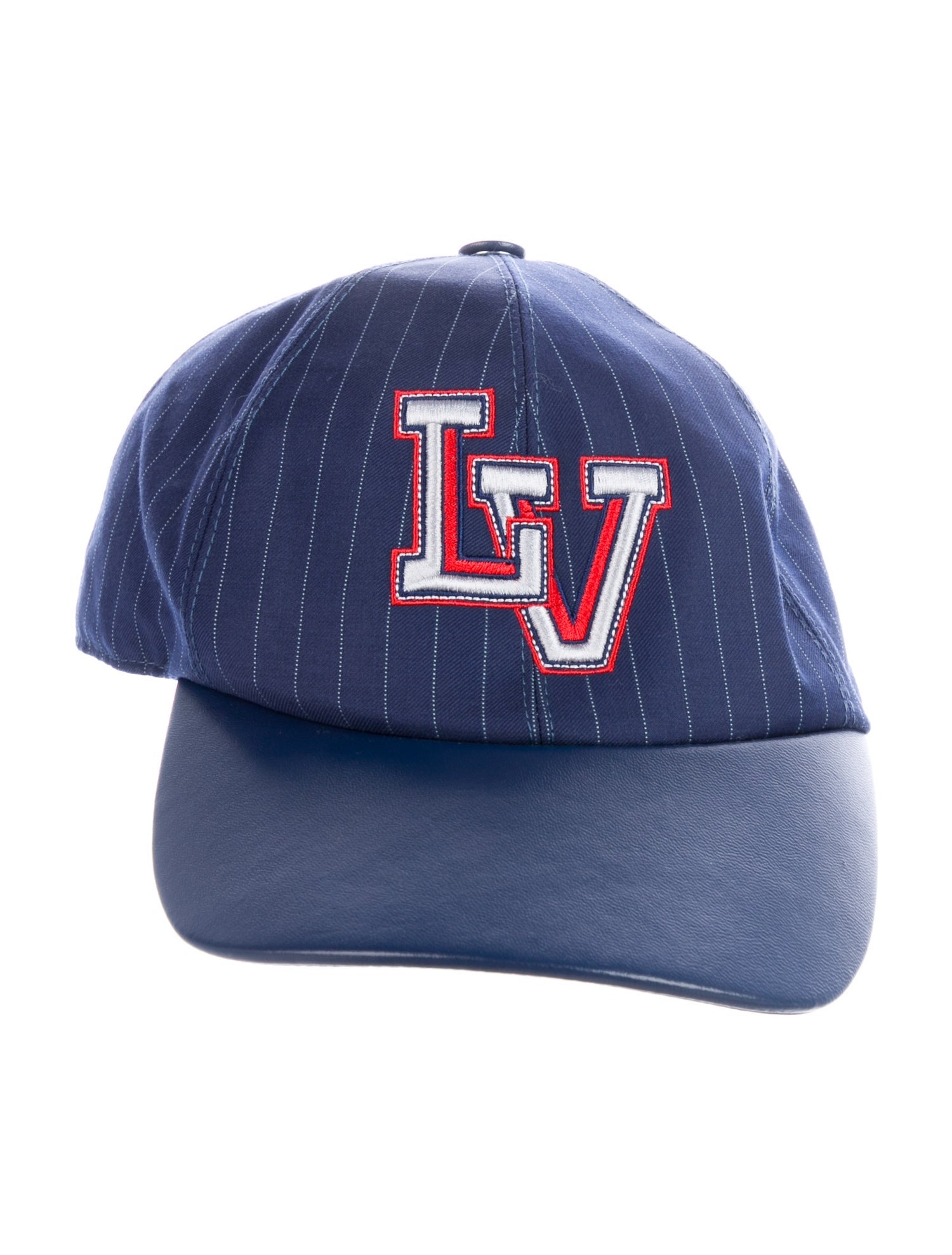 Louis Vuitton Pinstripe Varsity Baseball Cap