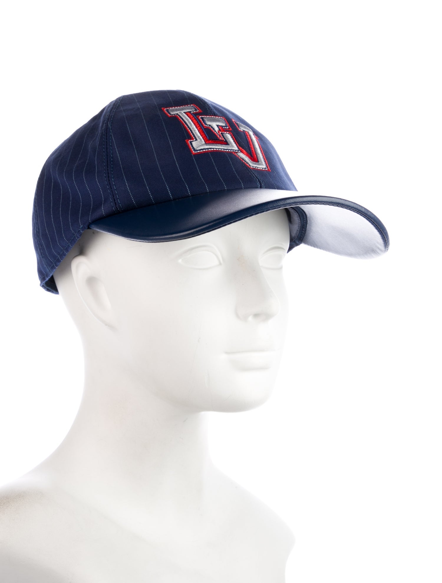 Louis Vuitton Pinstripe Varsity Baseball Cap