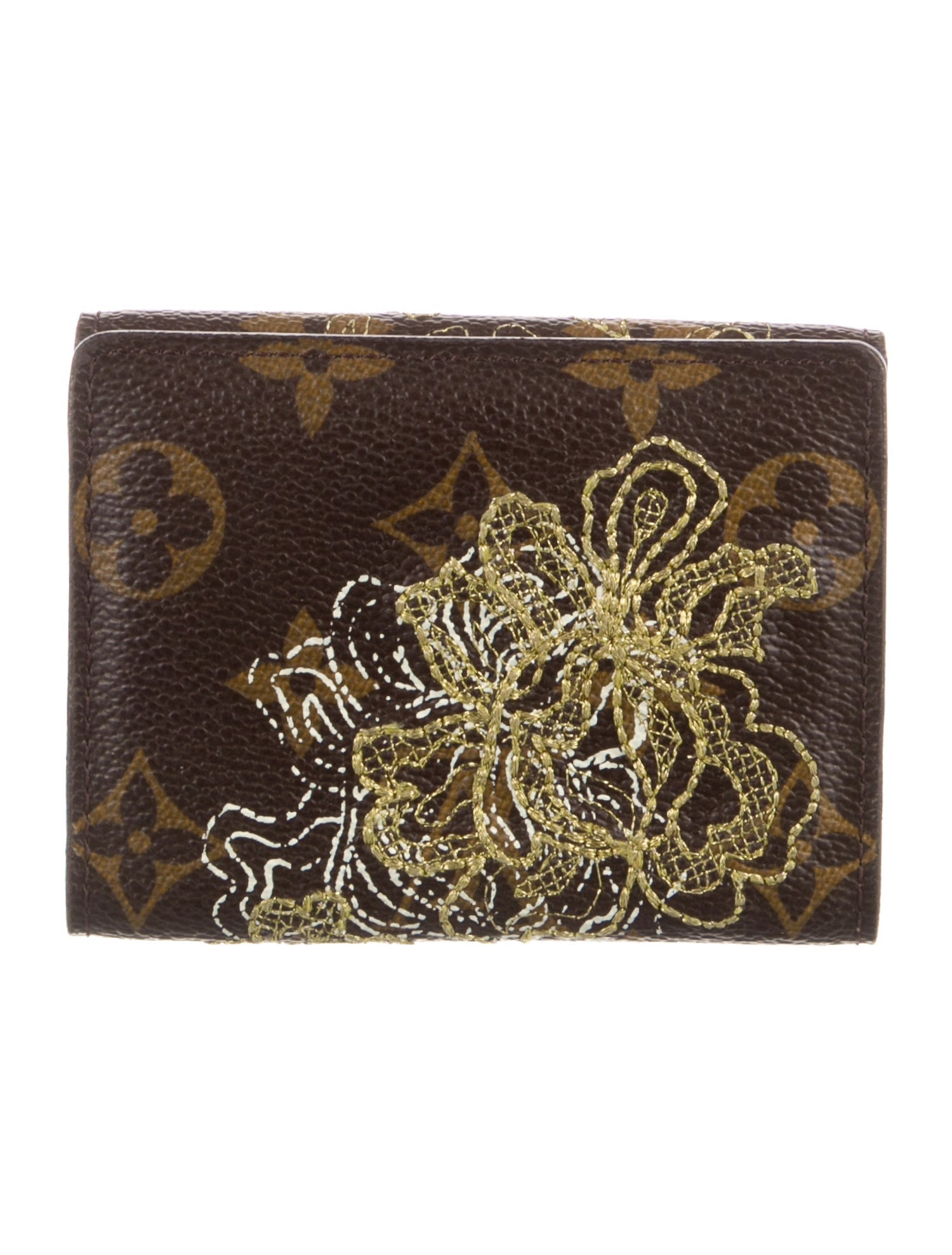 Louis Vuitton 2007 LV Monogram Dentelle Ludlow Wallet