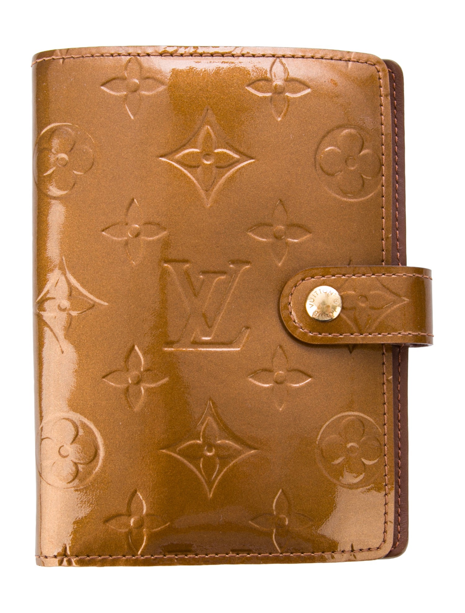 Louis Vuitton Vintage Monogram Vernis Small Ring Agenda Cover