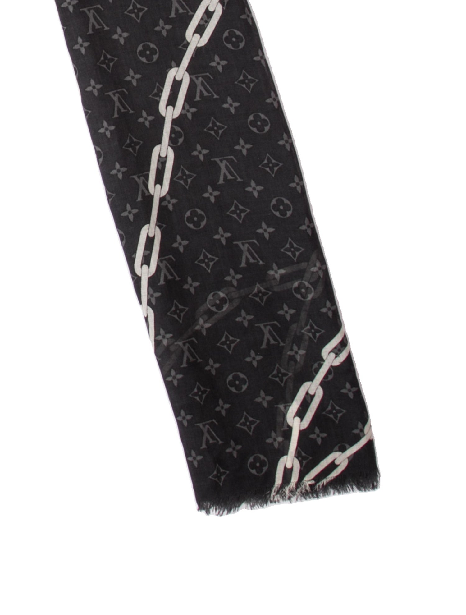 Louis Vuitton Chain Silk Scarf