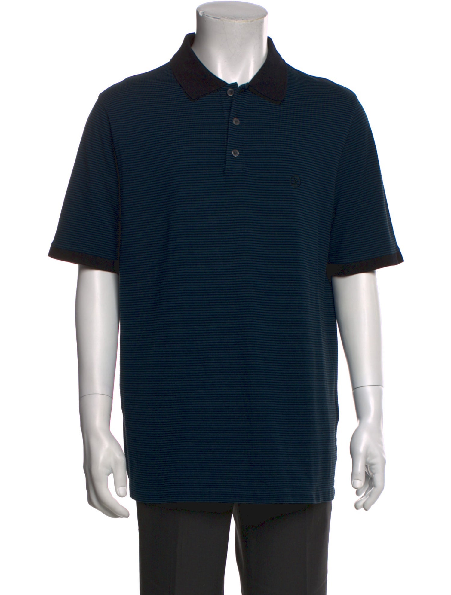 Louis Vuitton 2019 Striped Polo Shirt