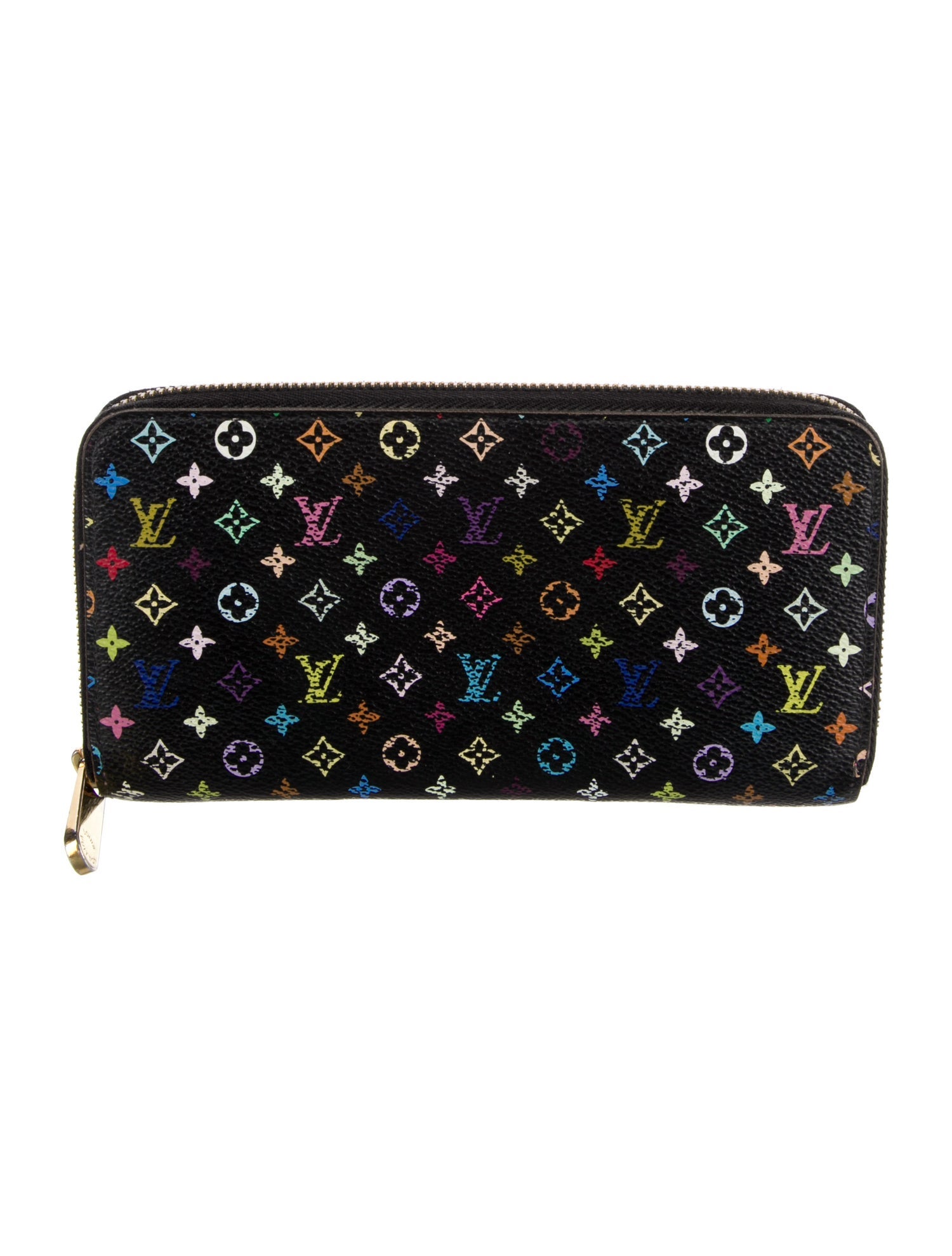 Louis Vuitton 2010 Multicolore Monogram Pattern Zippy Wallet