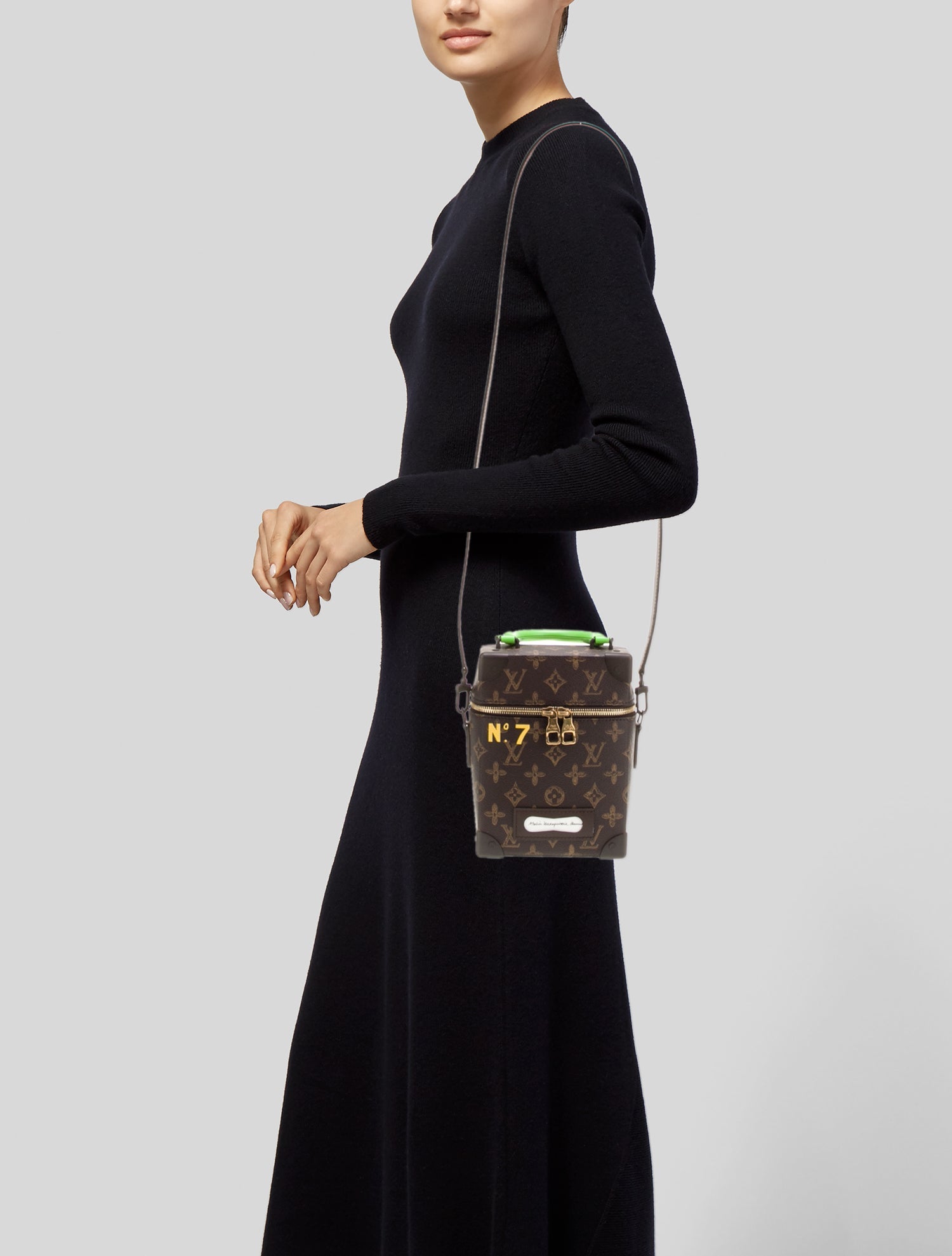 Louis Vuitton LV Monogram Vertical Box Trunk