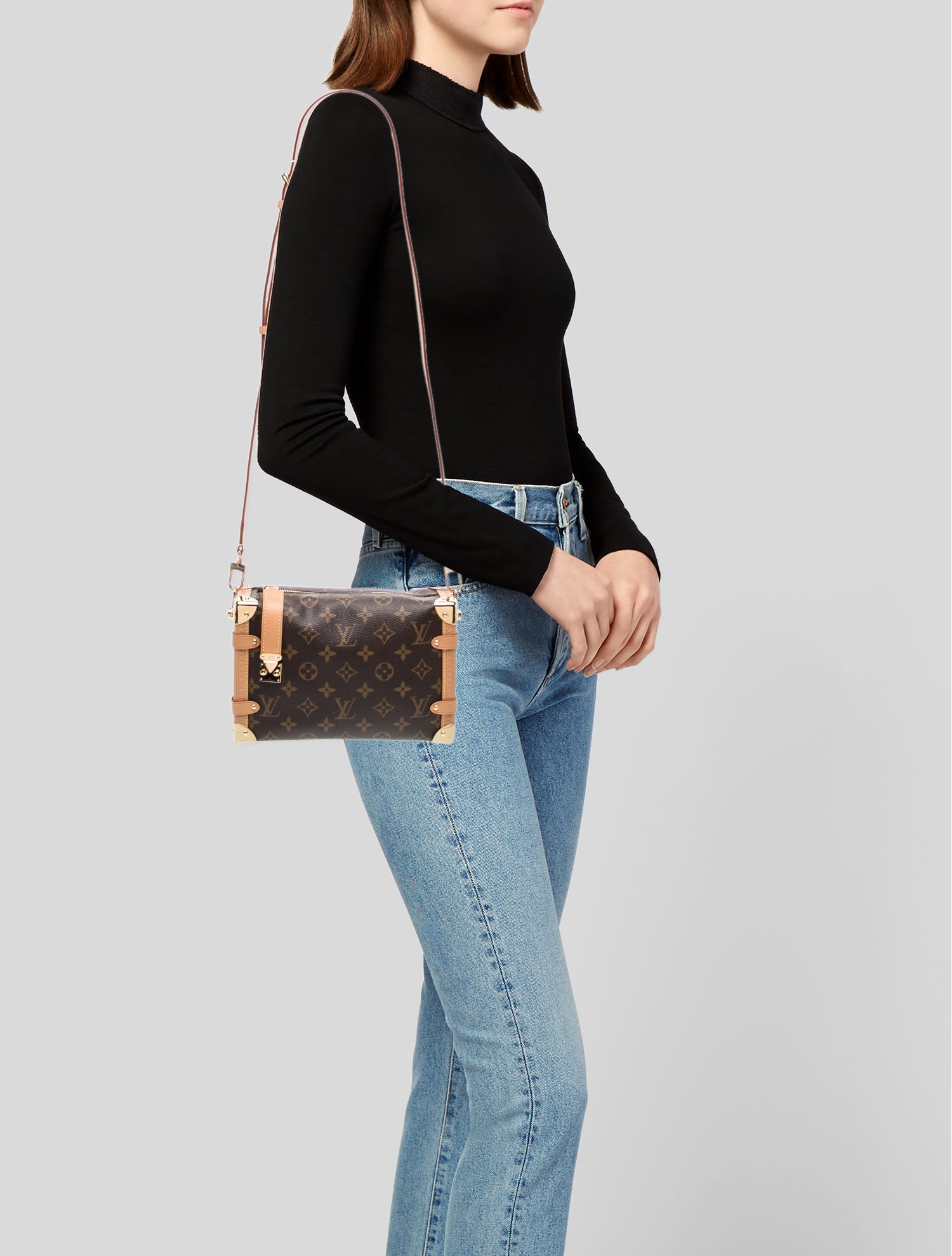 Louis Vuitton LV Monogram Side Trunk MM