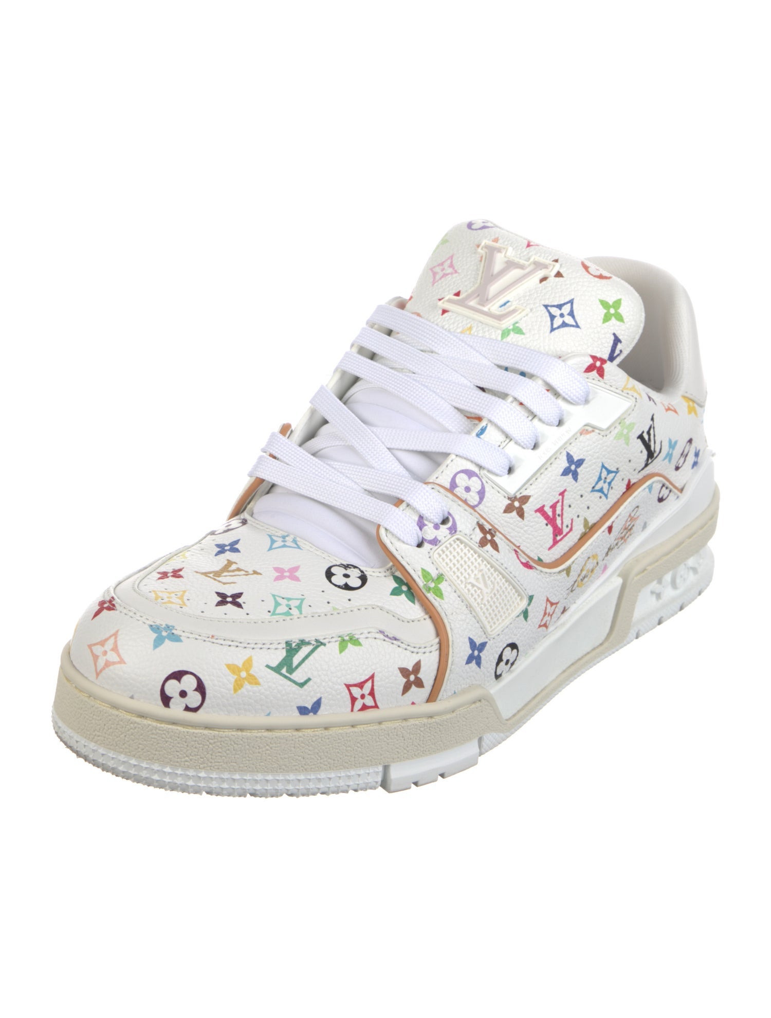 Louis Vuitton LV Monogram Leather Sneakers