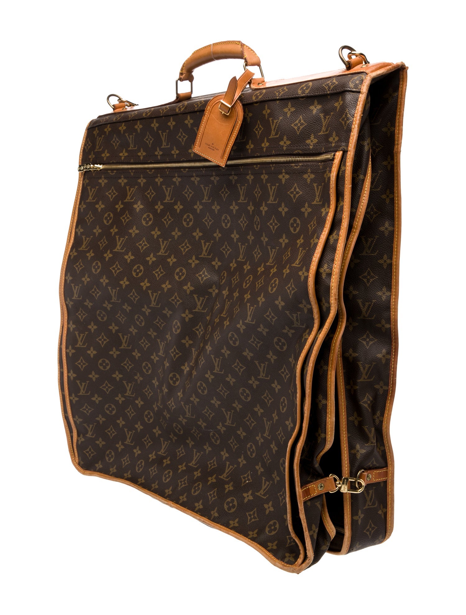Louis Vuitton LV Monogram Portable Cinq Cintre Garment Vintage