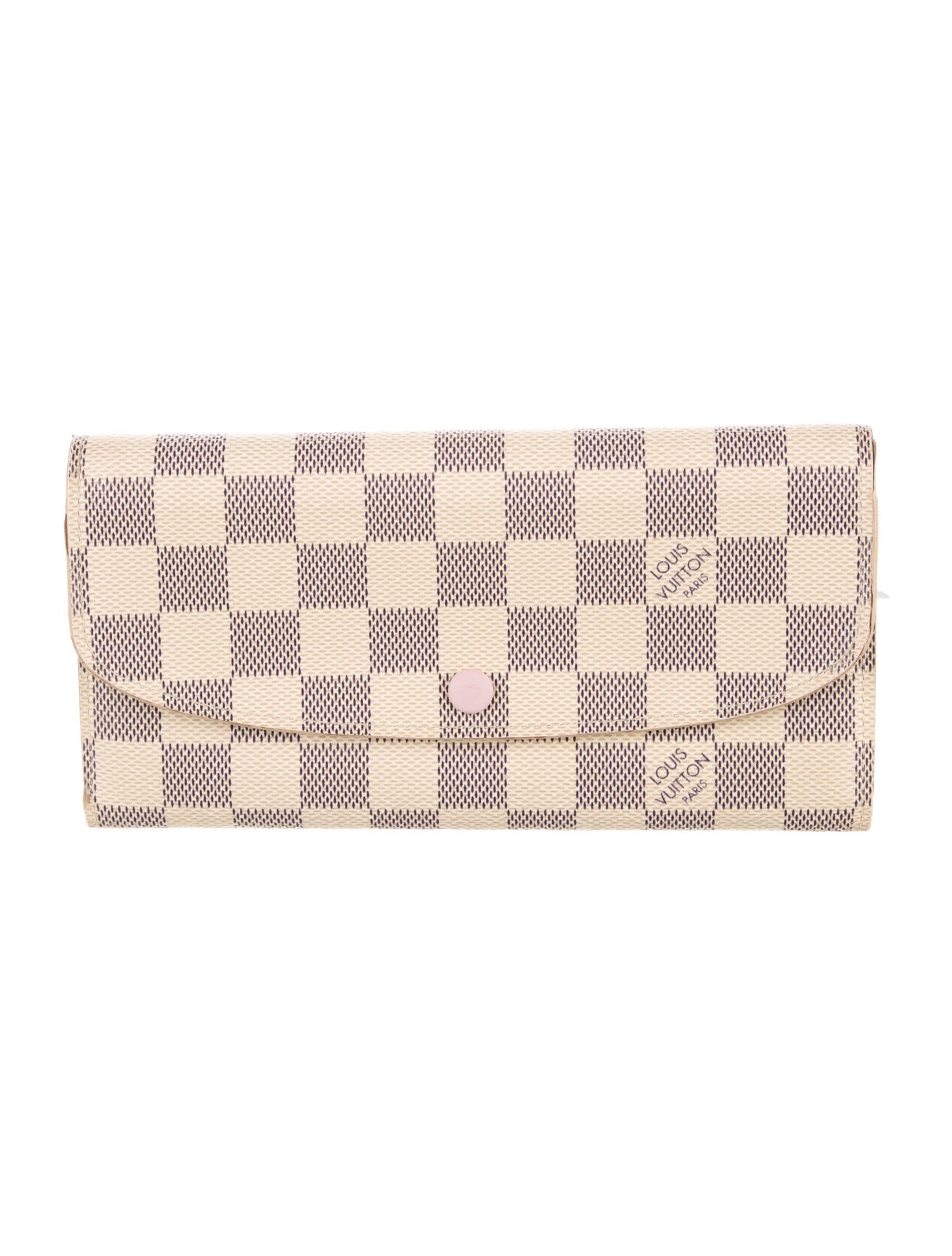 Louis Vuitton 2018 Damier Azur Pattern Wallet