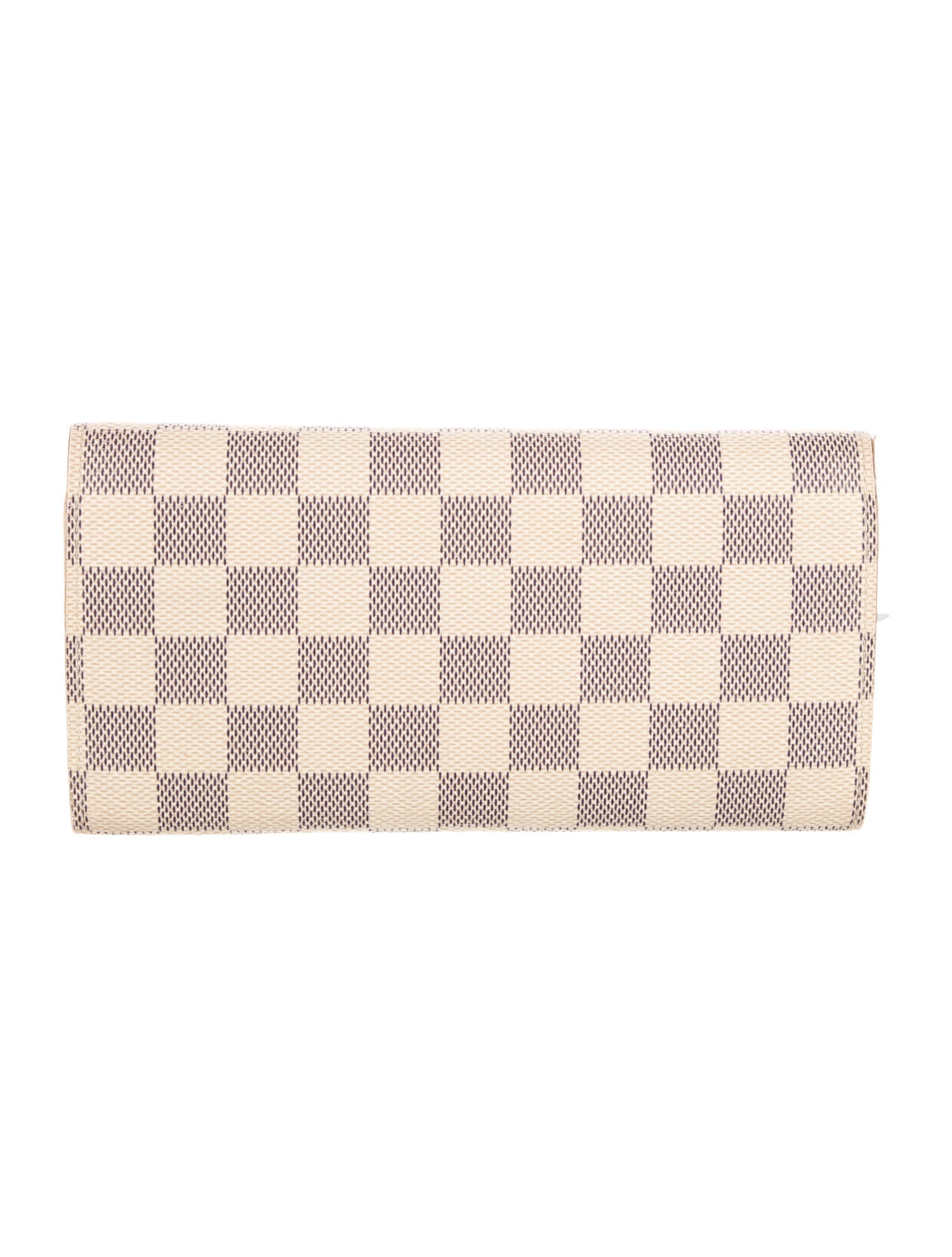 Louis Vuitton 2018 Damier Azur Pattern Wallet