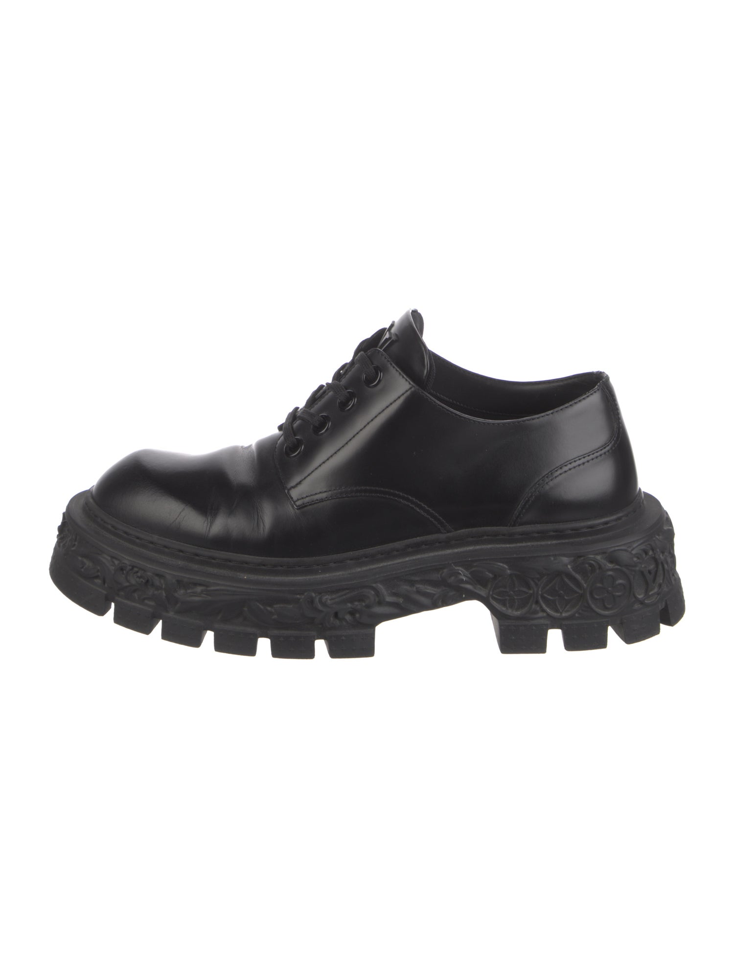 Louis Vuitton Leather Derby Shoes