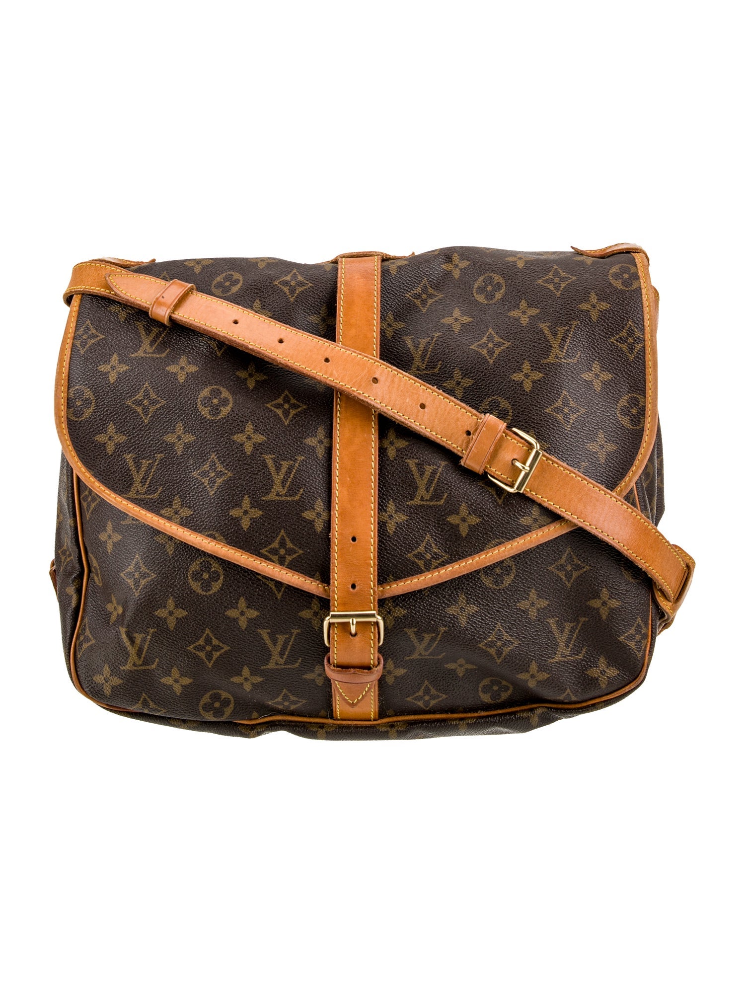 Louis Vuitton LV Monogram Saumur 35