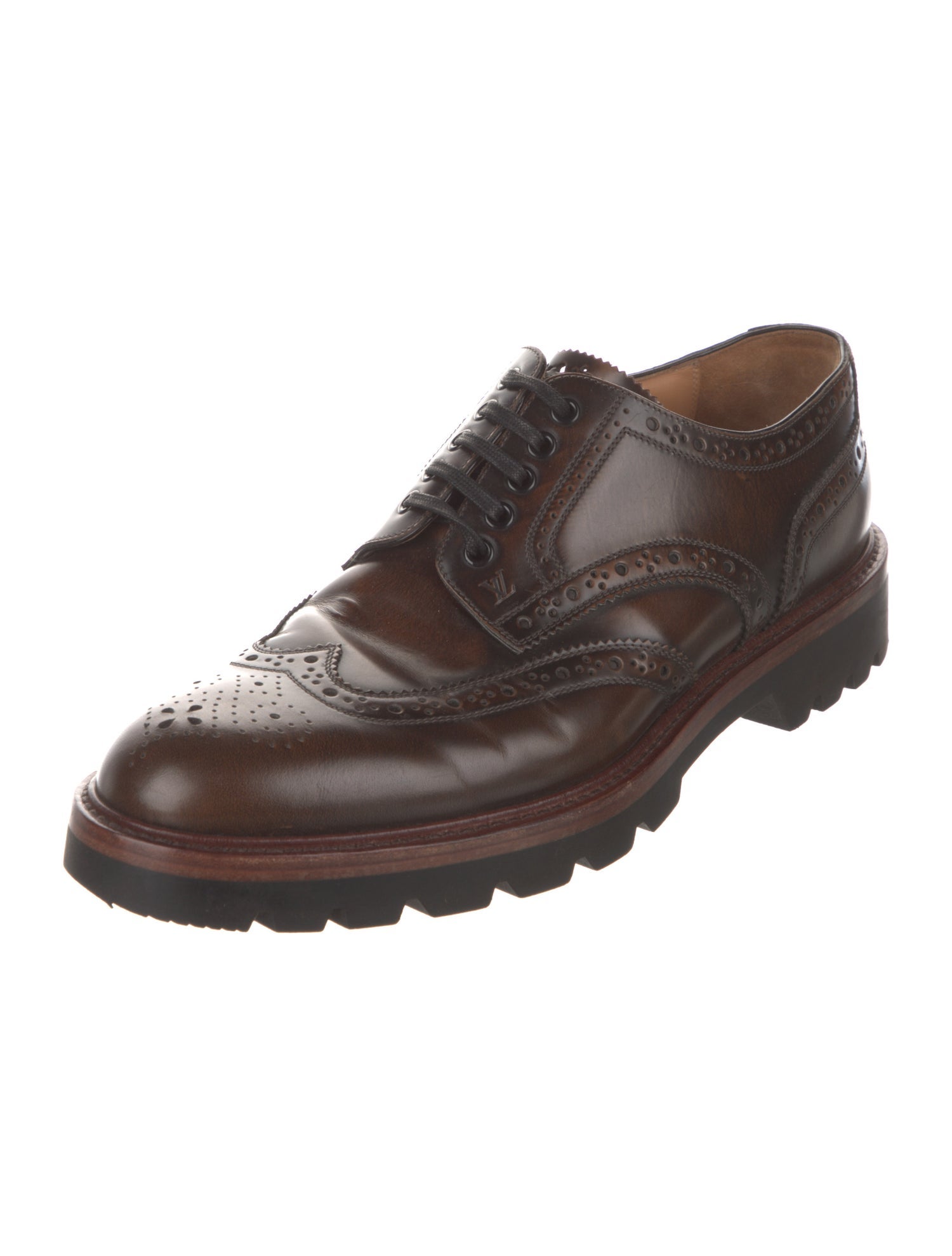 Louis Vuitton Leather Brogues