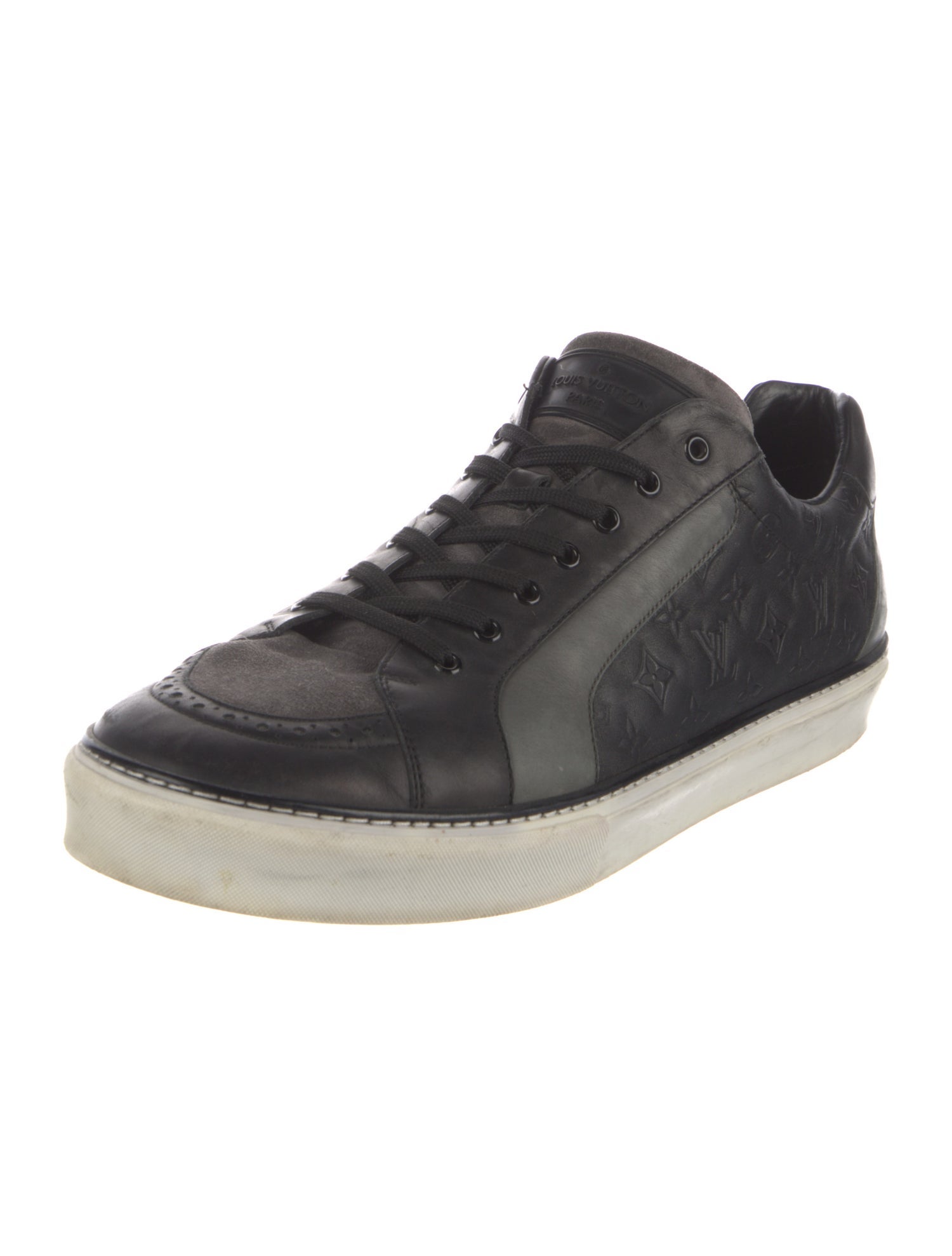 Louis Vuitton LV Monogram Leather Sneakers