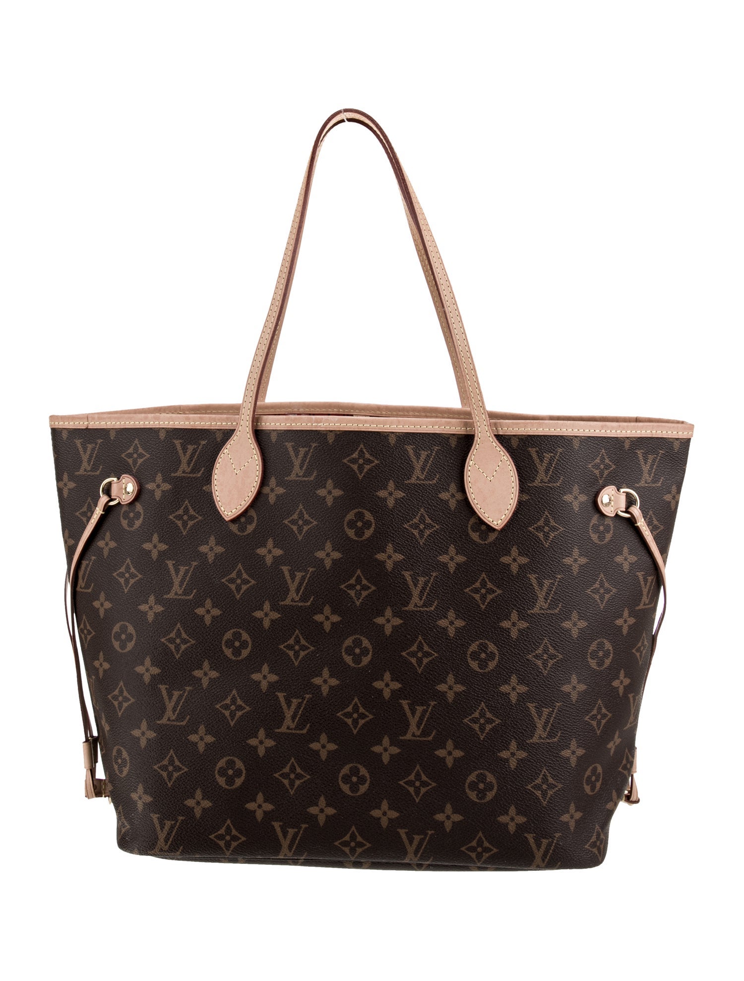 Louis Vuitton LV Monogram Neverfull w/Pouch MM