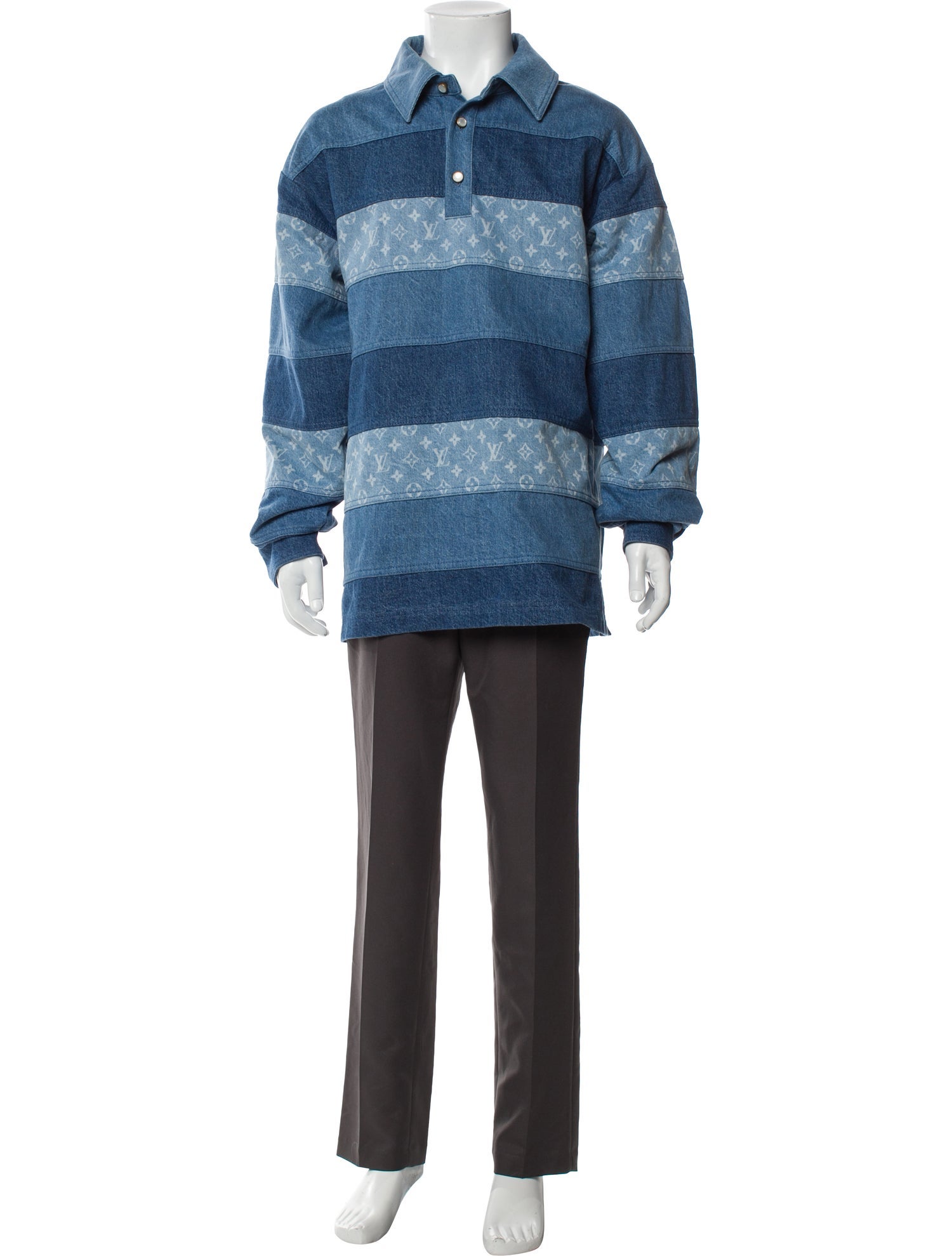 Louis Vuitton 2024 LV Monogram Polo Shirt