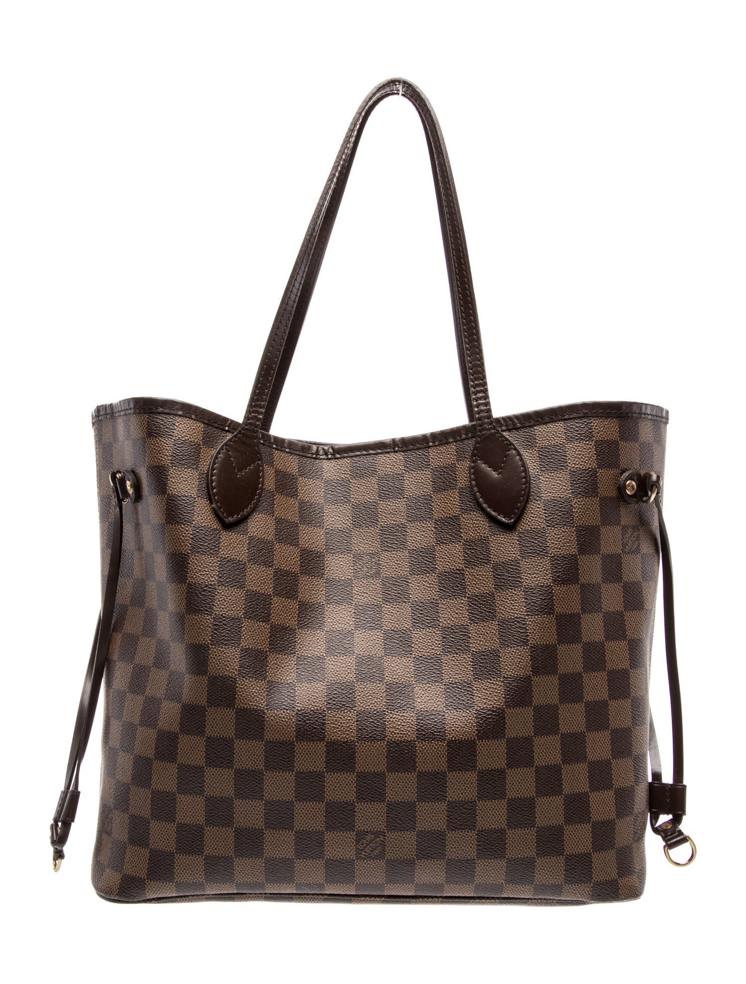 Louis Vuitton Damier Ebene Neverfull w/Pouch MM