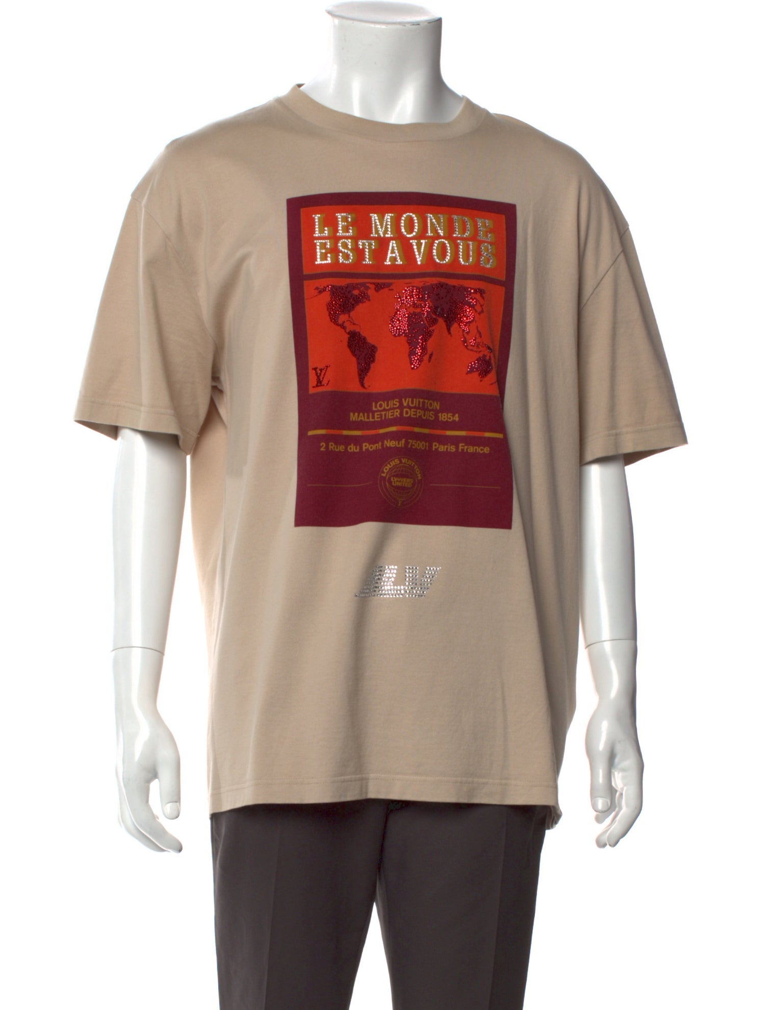 Louis Vuitton 2025 Graphic Print T-Shirt