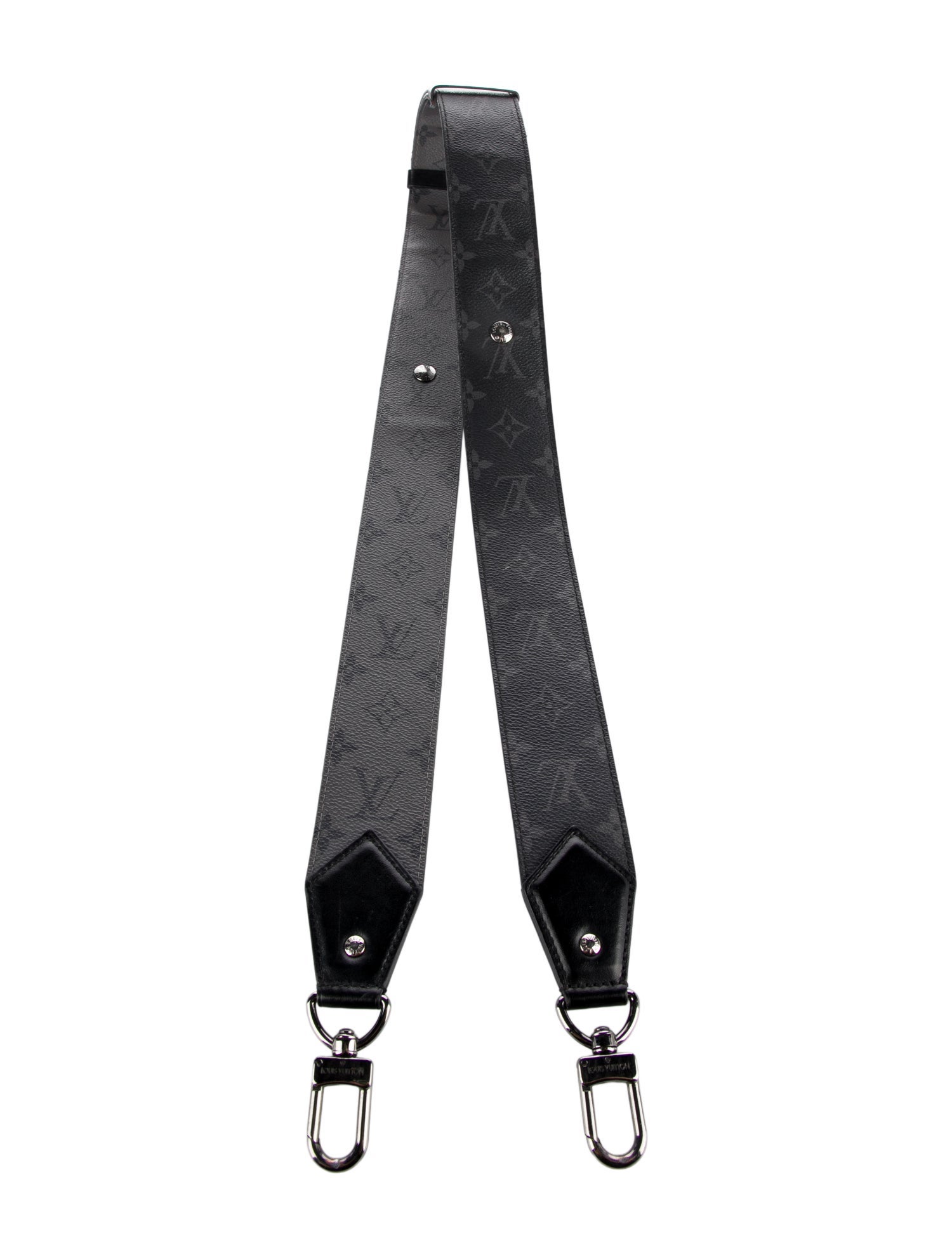 Louis Vuitton Monogram Eclipse Adjustable Bandouliere Shoulder Strap