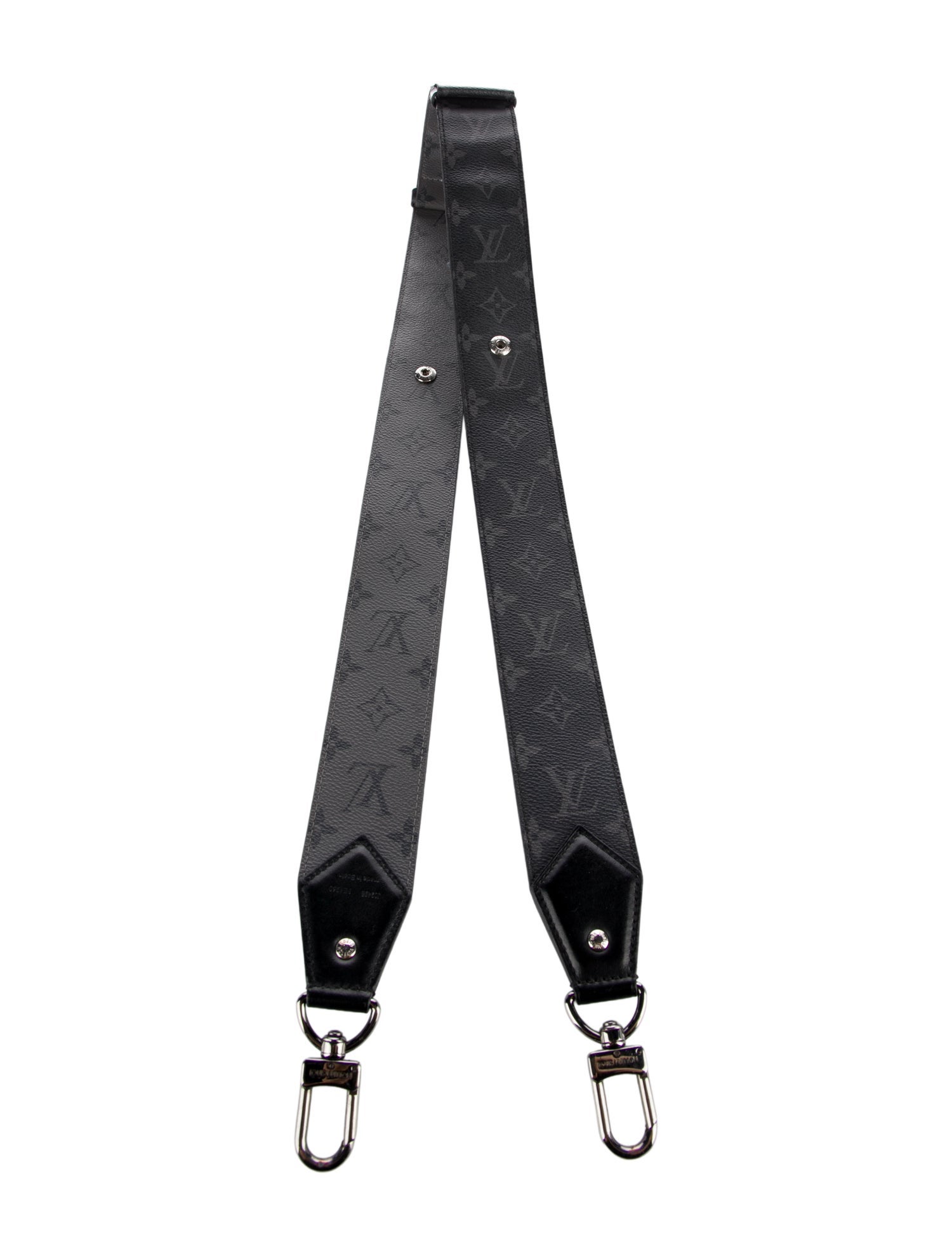 Louis Vuitton Monogram Eclipse Adjustable Bandouliere Shoulder Strap