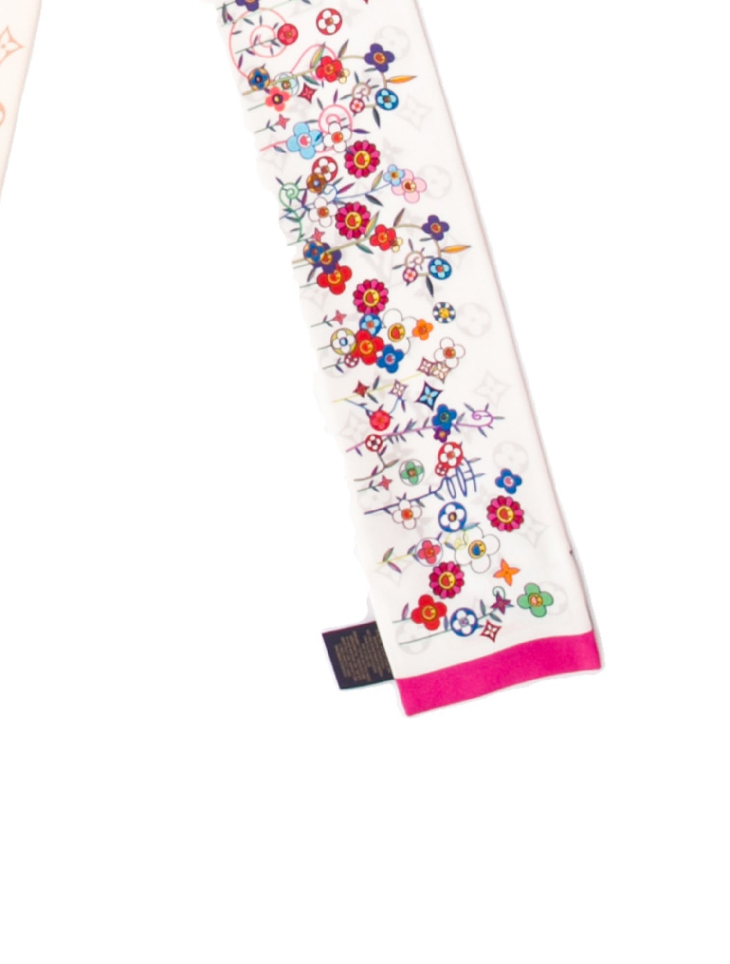 Louis Vuitton X TM Superflat Bandeau Silk Bandeau