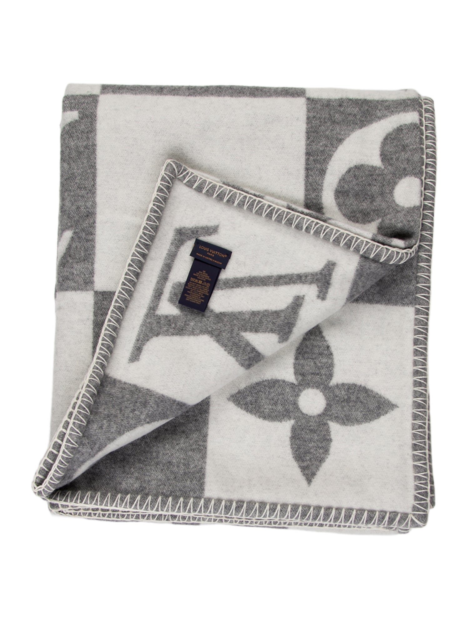 Louis Vuitton LV Checkmate Throw Blanket w/ Tags